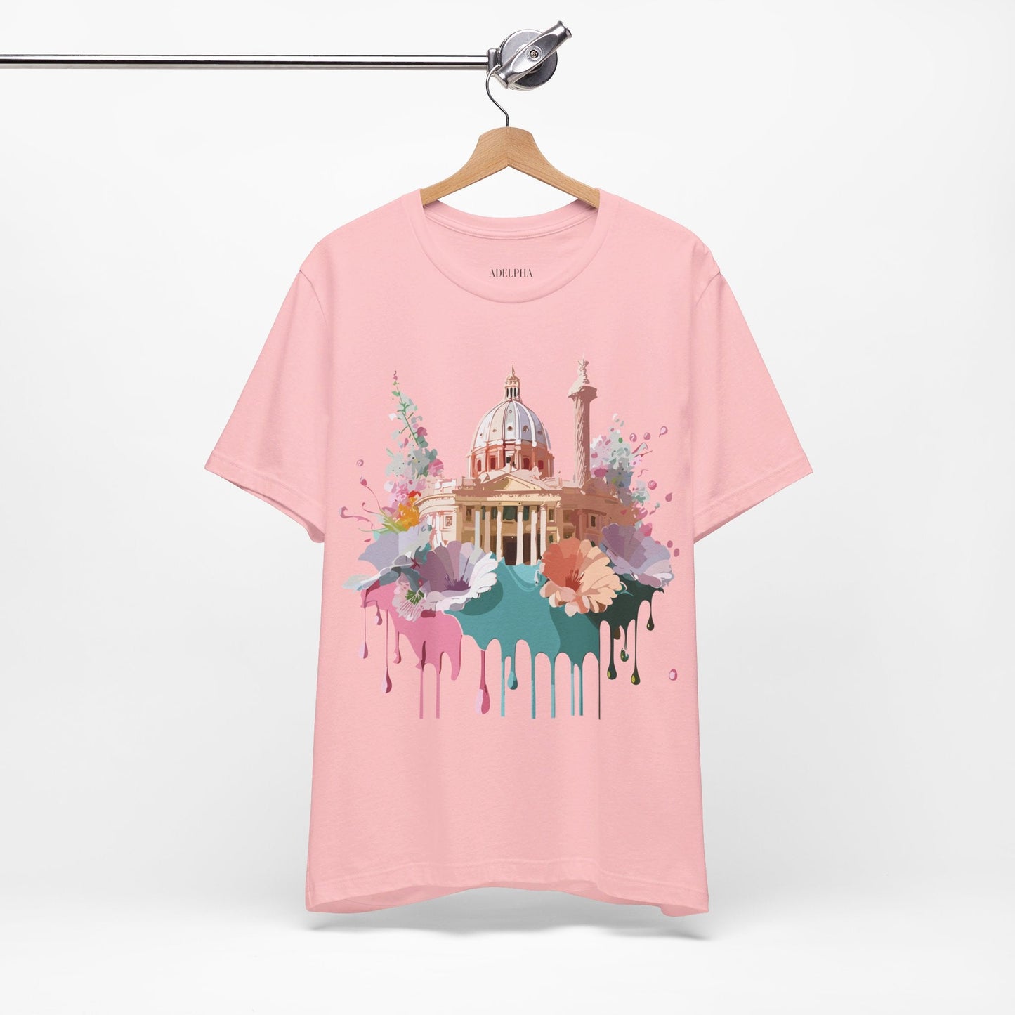 Unisex Rome Graphic Tee Tourist Shirt Adelpha Vintage Artwork Premium Comfort Everyday Wear