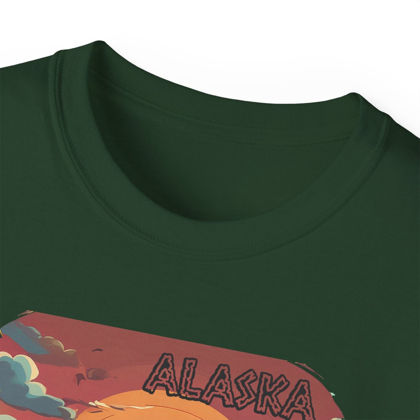 Alaska Graphic Unisex Cotton T‑Shirt 3