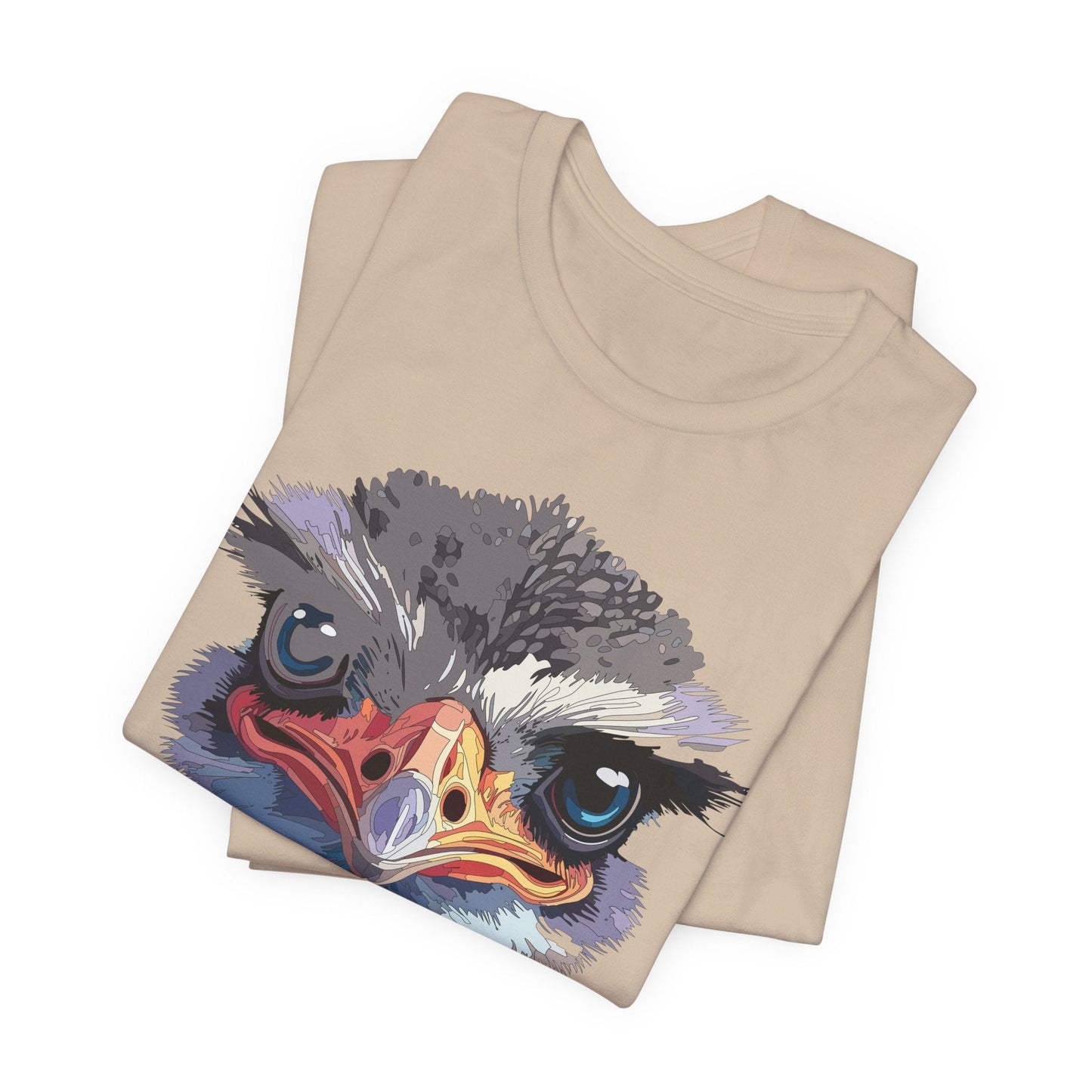 Unisex Animal Tee Shirt With Art Design Wild Animals Shirt Gildan Softstyle 64000