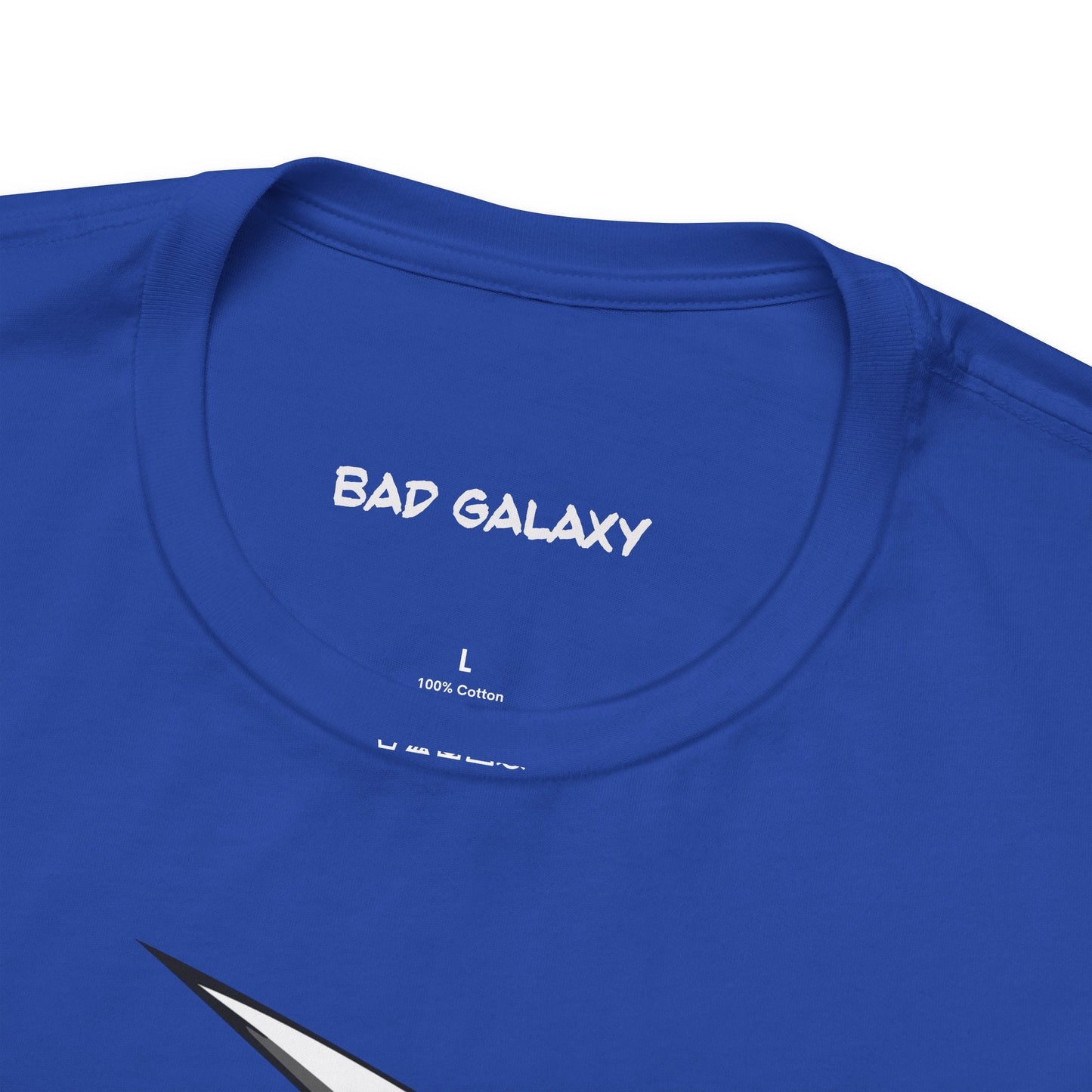 Tee Shirt With Alien From Bad Galaxy Made To Order 100 Percent Cotton Eco Friendly Print