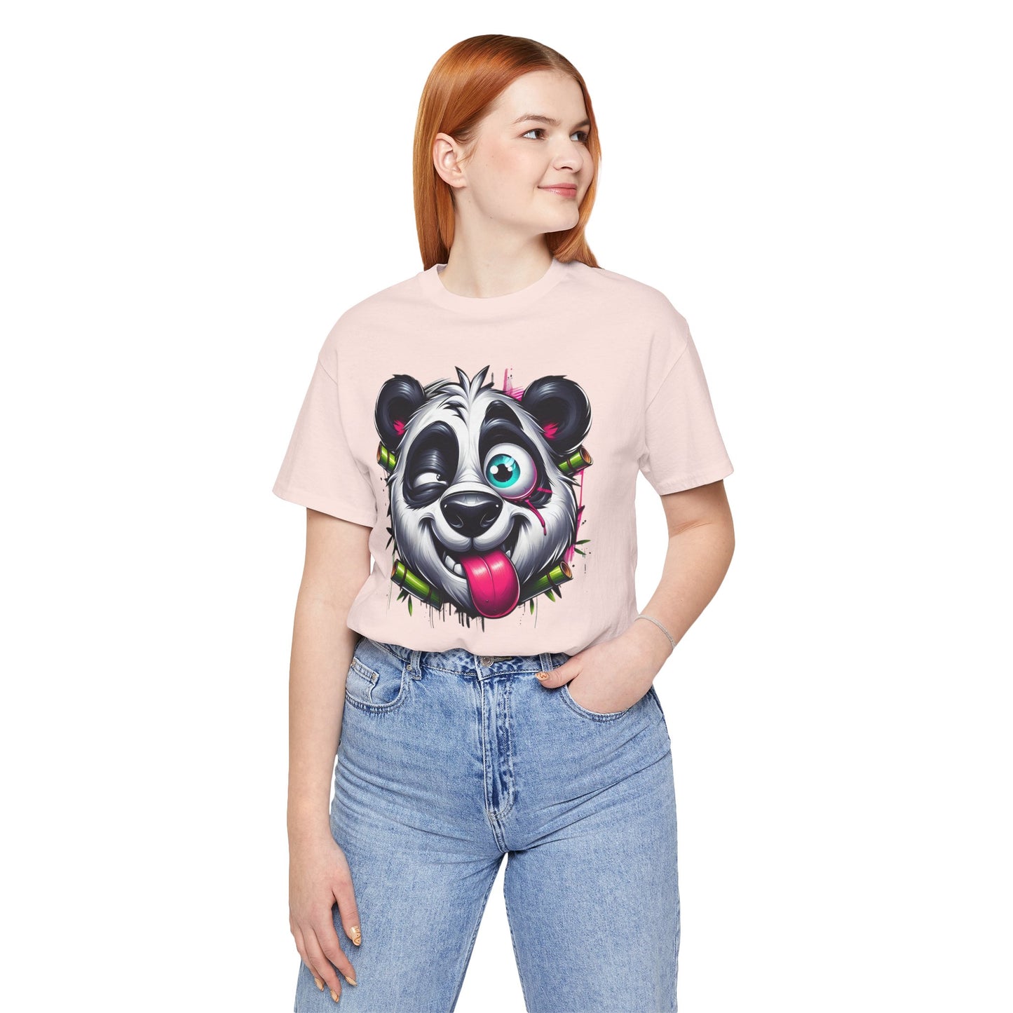 DiDi Panda Shirt, Funny Animal T-Shirt, Cartoon Top, Funny Panda Tee Shirt, Animal Tees, Art Design T-Shirt, Graphic Tee