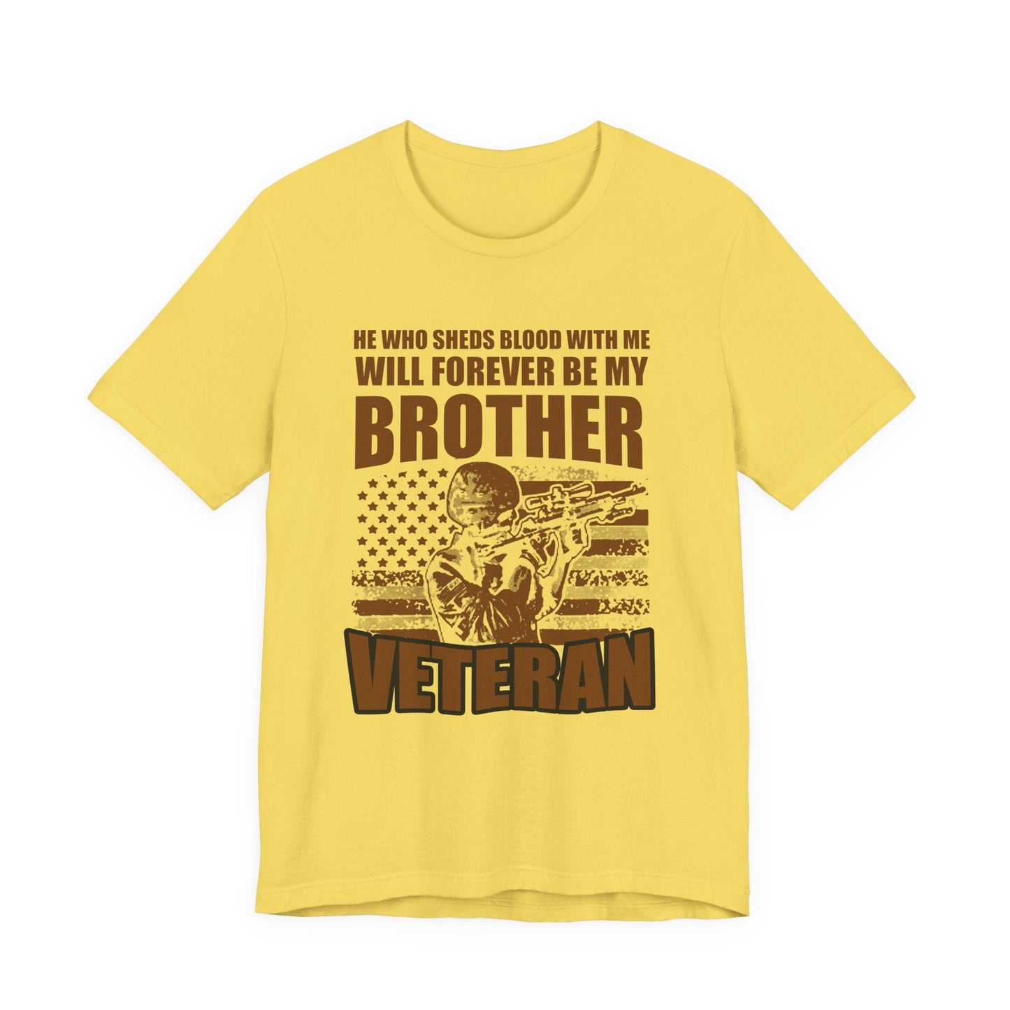 Army Veteran Patriotic Graphic Design Unisex Cotton T-Shirt v47