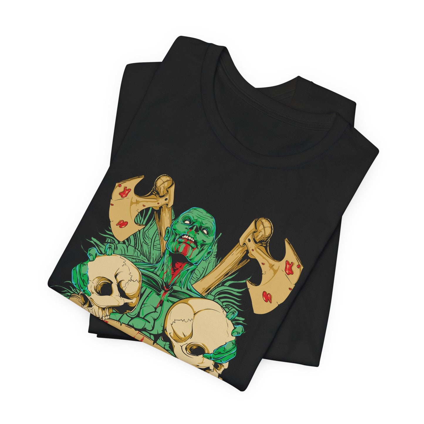 Cthulhu Skull Axes Testimony Tee Lovecraft Horror Mythos Shirt Art-42