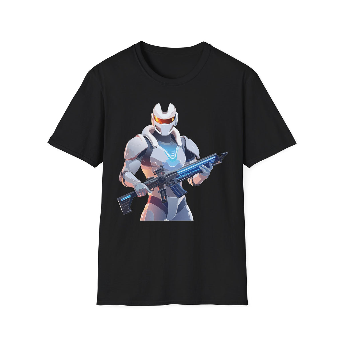 Cartoon Warrior Graphic Tee Gildan Unisex 100 Cotton Tee Shirt c50