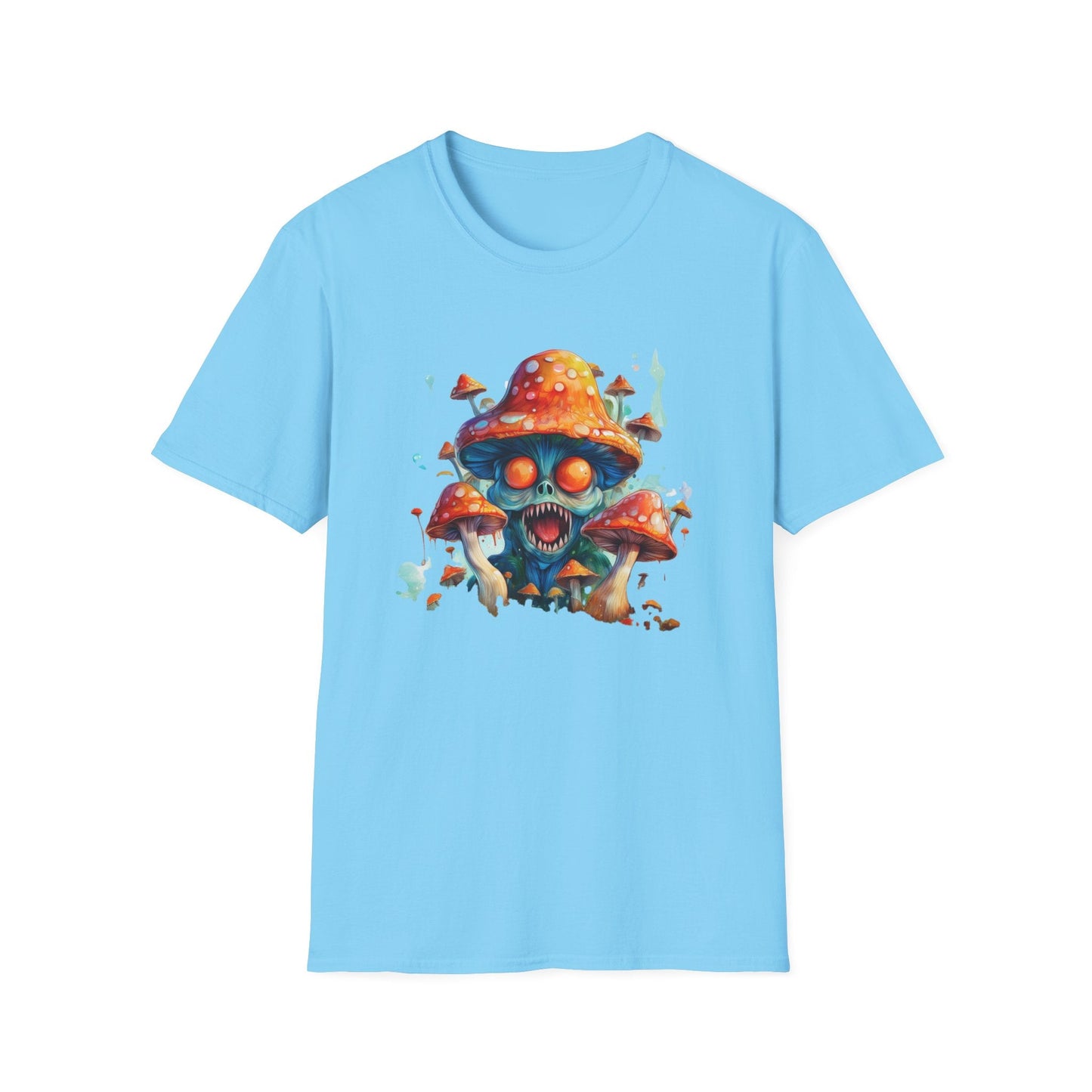 Mashroom Tee Shirt Unisex Softstyle 64000 Graphic Tee Funny Mashroom Design Gift