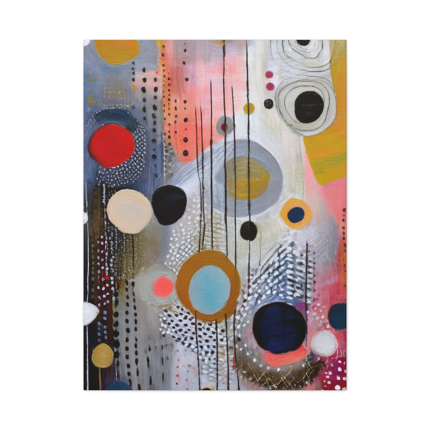 Abstract Oil Painting Print Canvas 20x24,20x30,24x30 24x32,24x36,30x40 32x48,36x48,40x60 Pine-Wood Inner Frame ABS-109