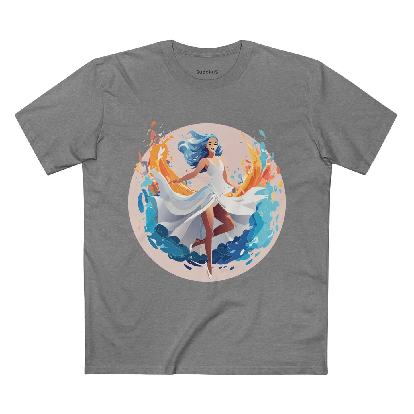 Dancer Graphic Unisex 100 Cotton Staple Tee 1