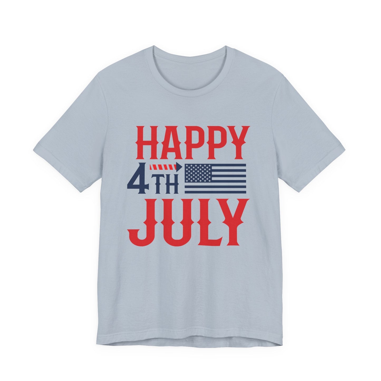 American Flag Graphic Unisex Cotton T-Shirt 011