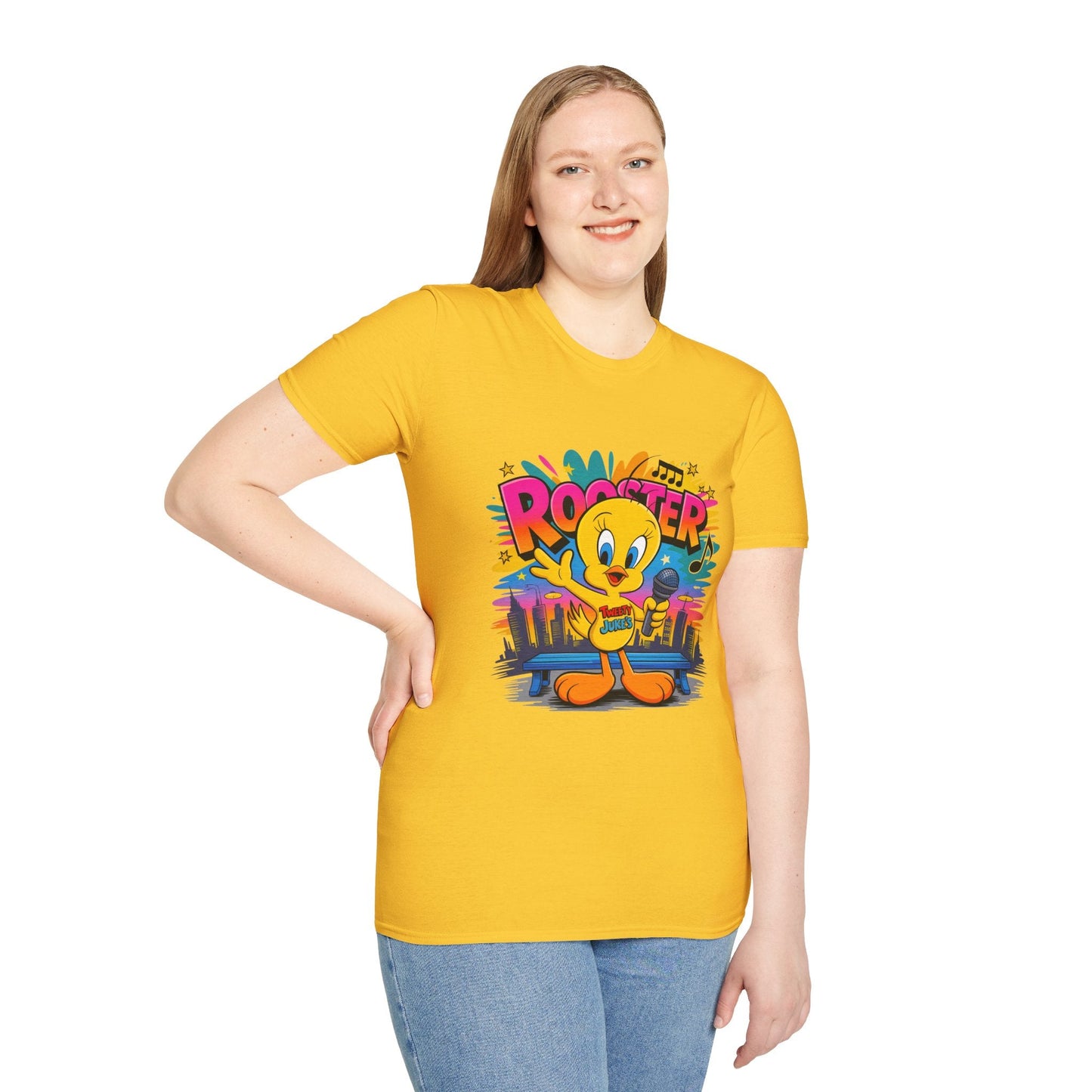 Cartoon T Shirt With Animation And Funny Animals Tee Shirt For Unisex Wear Comfortable