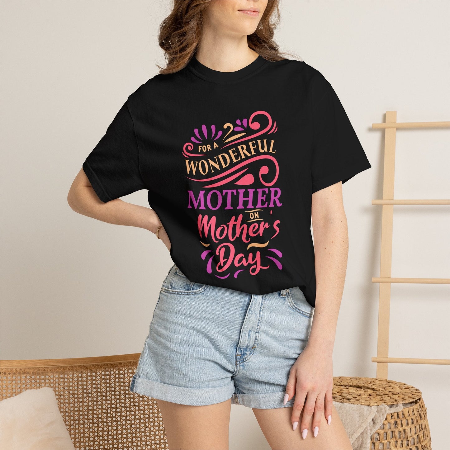 Mom T-shirt Mother's Day Mama Tee Unisex Comfort Colors Garment-Dyed Cotton h18
