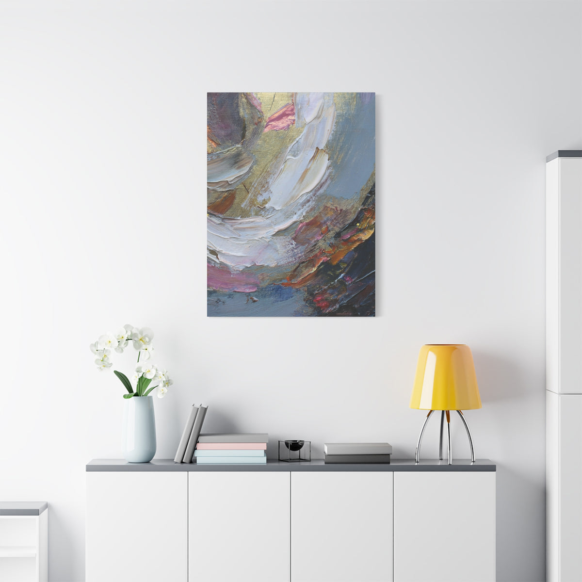 Abstract Oil Painting Print Canvas 20x24,20x30,24x30 24x32,24x36,30x40 32x48,36x48,40x60 Pine-Wood Inner Frame ABS-87