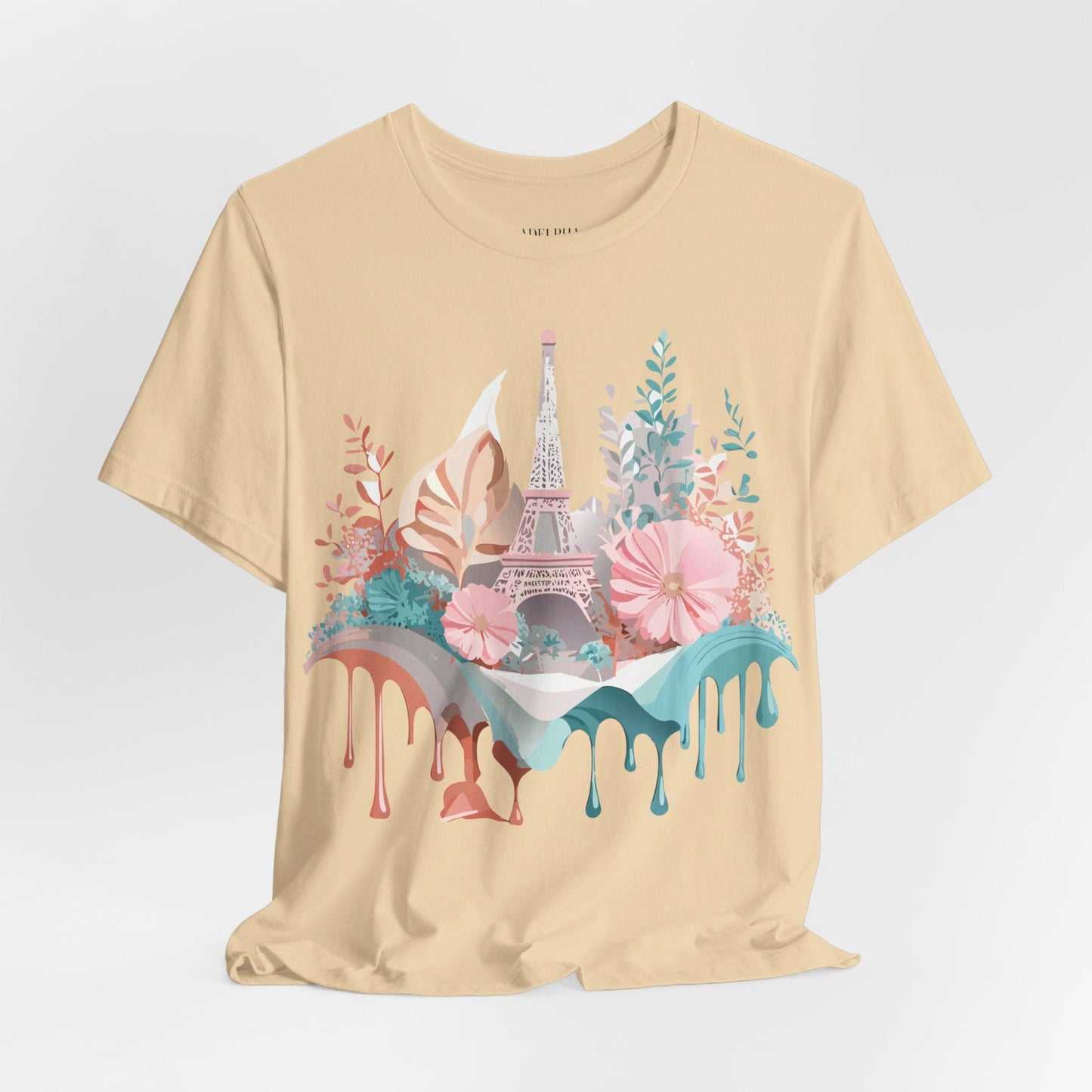 Adelpha Paris Graphic Tee Unisex Short Sleeve Shirt Vintage Art Design Premium Artwork