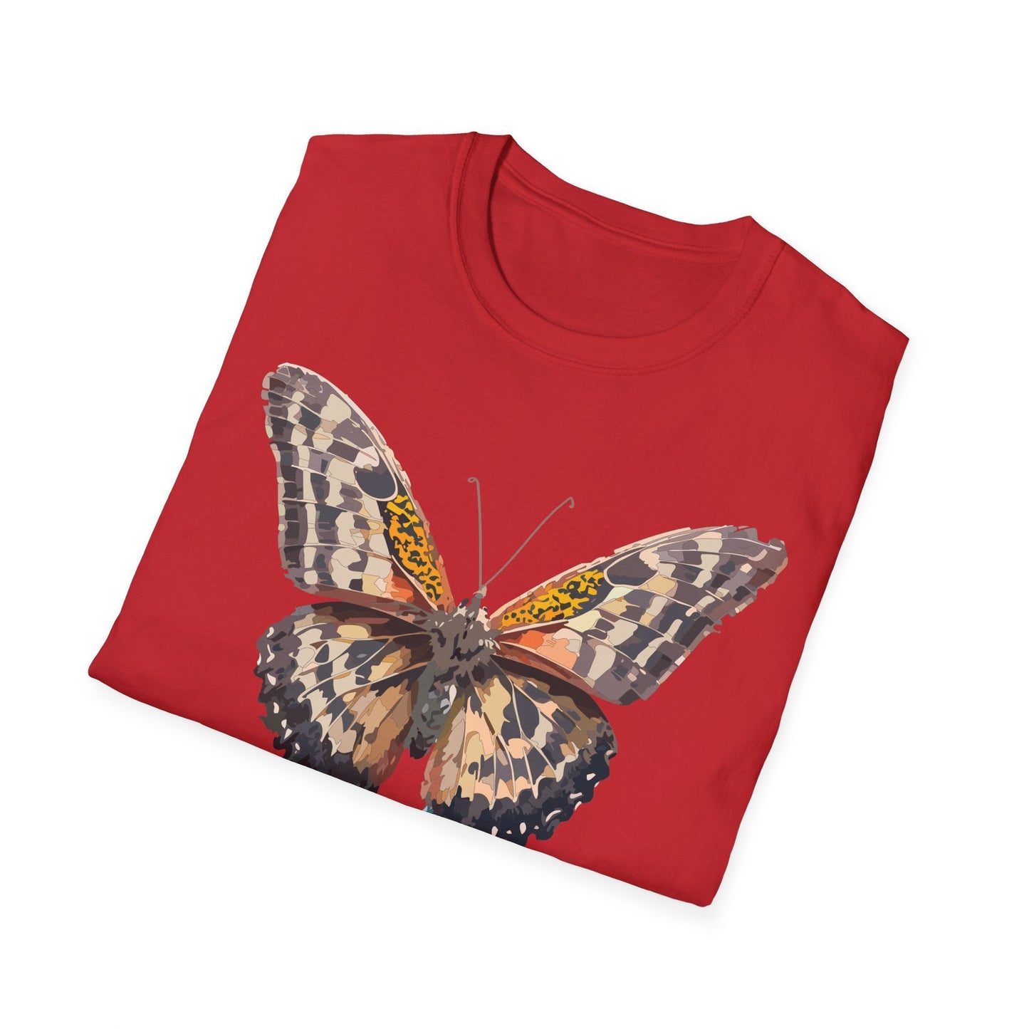 Butterfly Shirt Unisex Tee Monarch Butterfly Tee Softstyle Gildan 64000 Classic Fit