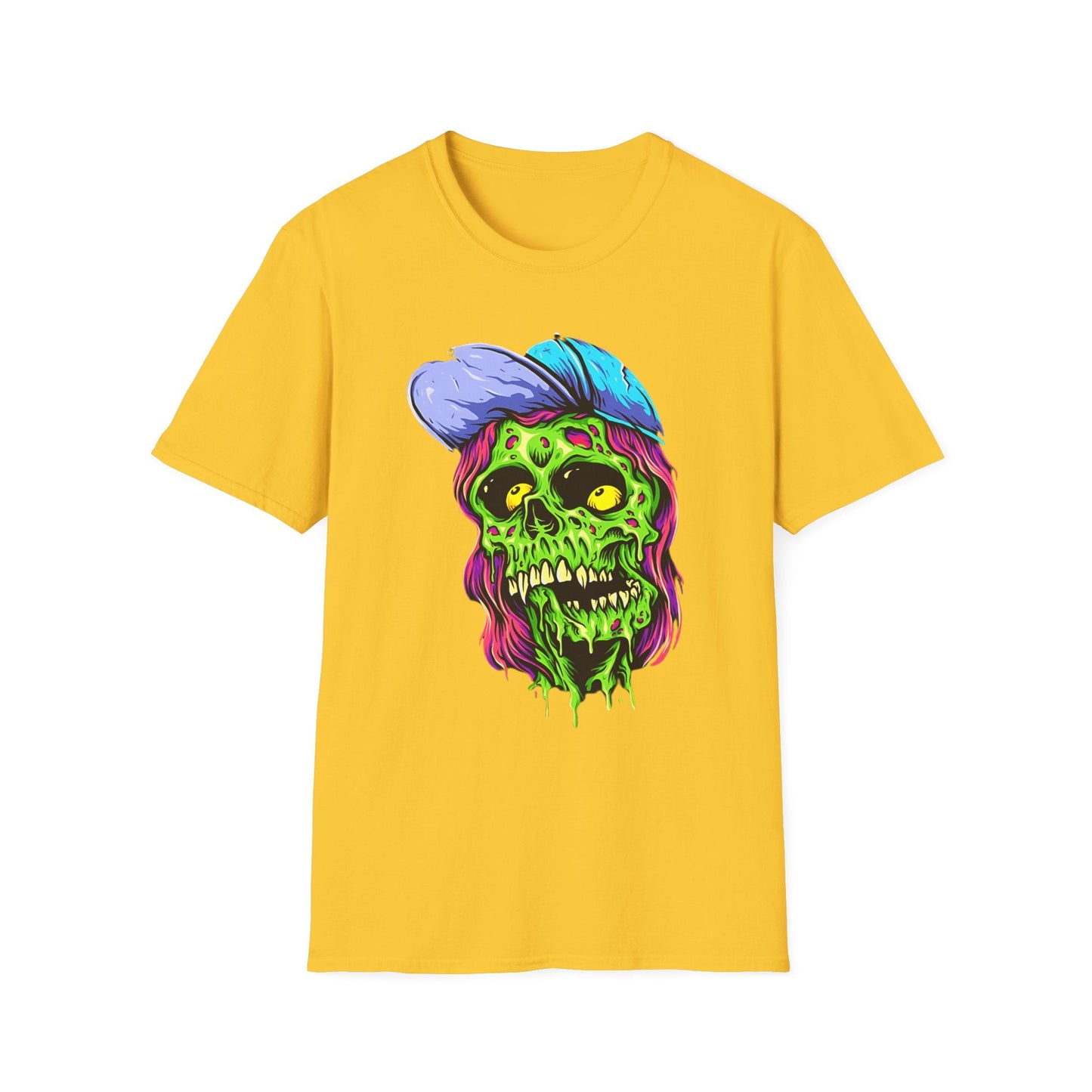 Skull Graphic Unisex Cotton T-shirt with Skeleton Artwork Design 27