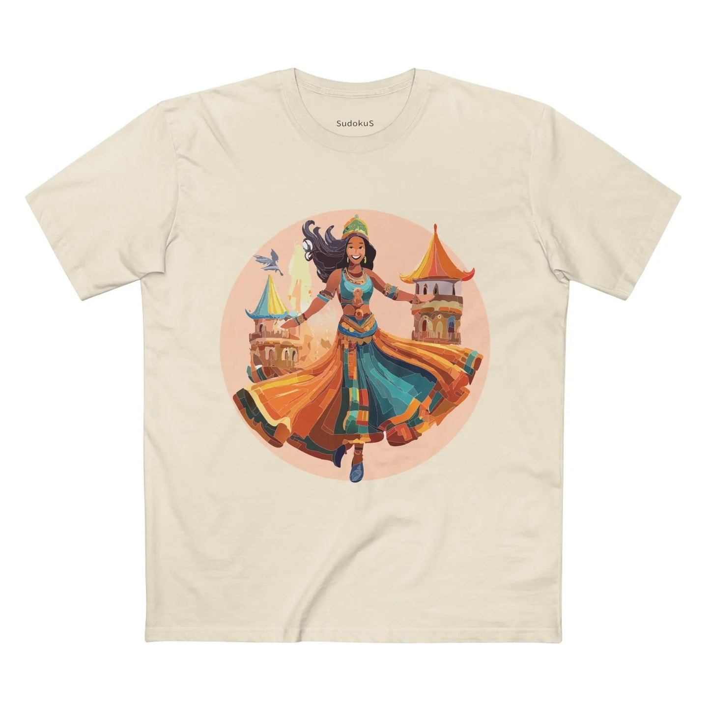 Dancer Graphic Unisex 100 Cotton Staple Tee 5