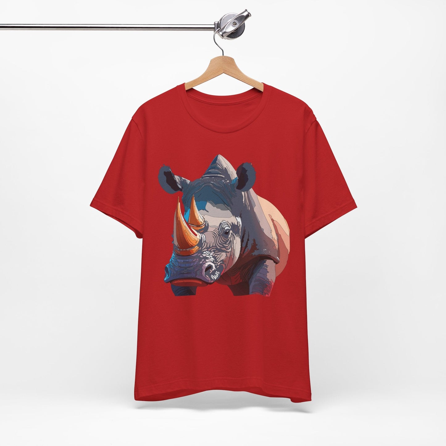 Unisex Animal Shirt Tee With Art Design Wild Animals Gildan Softstyle 64000 Graphic Tee