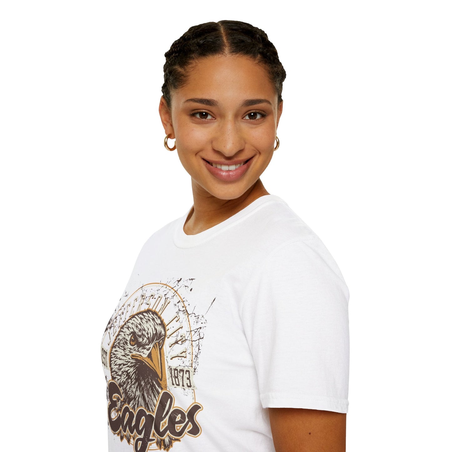 Unisex Art Design Graphic Tee Shirt With Graphic Design Gildan Softstyle 64000 For Comfort