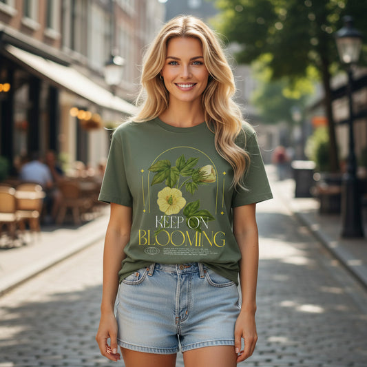 Positive Quotes Slogan Graphic Tee Unisex 100 Cotton Comfort Colors T-Shirt 79