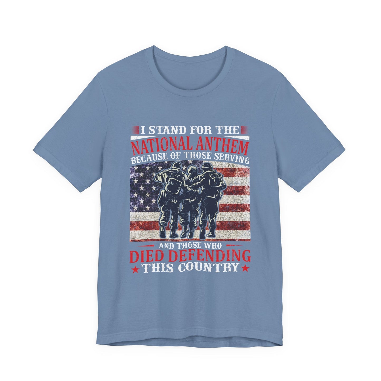Army Veteran Patriotic Graphic Design Unisex Cotton T-Shirt v36