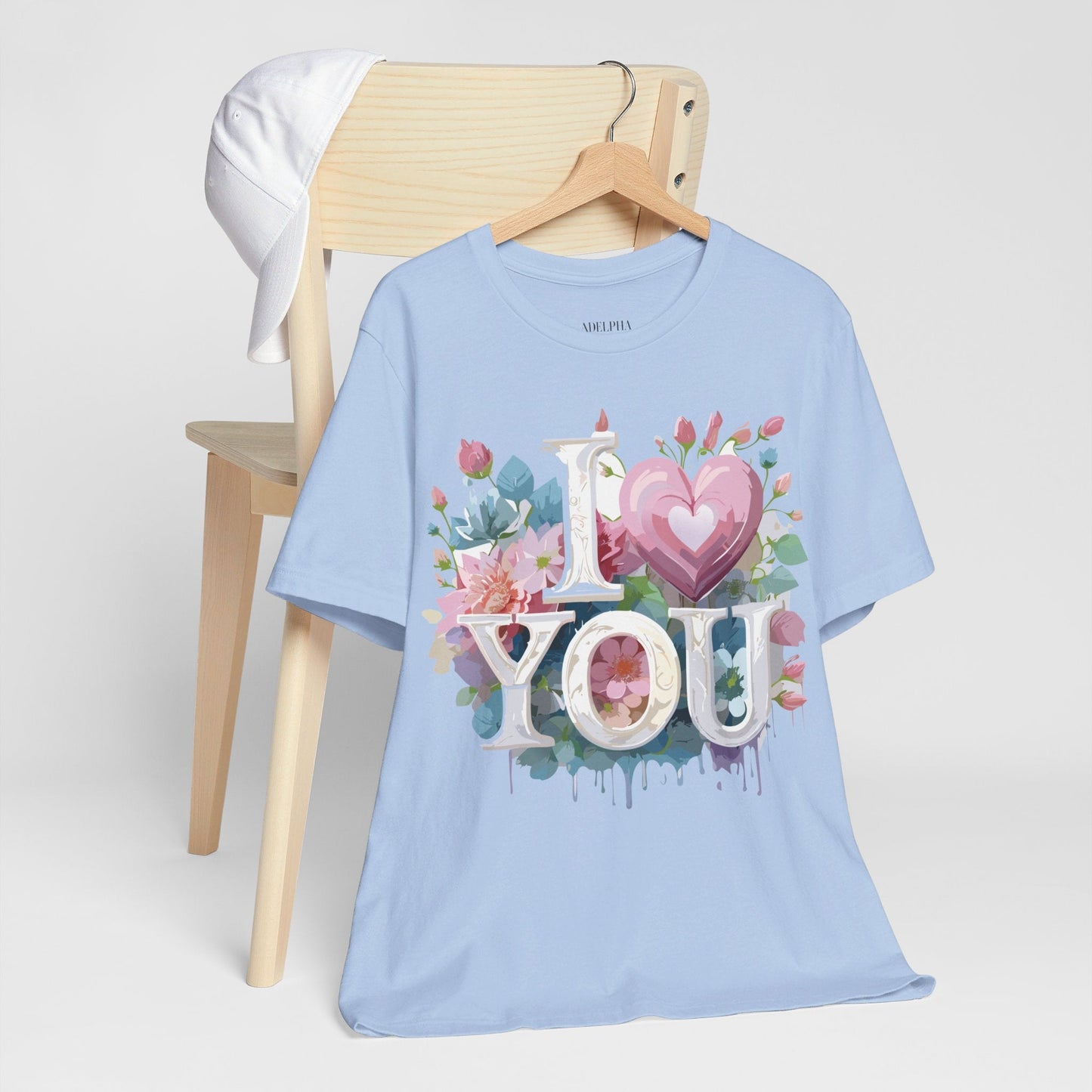 Valentine Graphic Tee Unisex Adelpha Art Design Vintage Inspired T Shirt For Everyday Wear