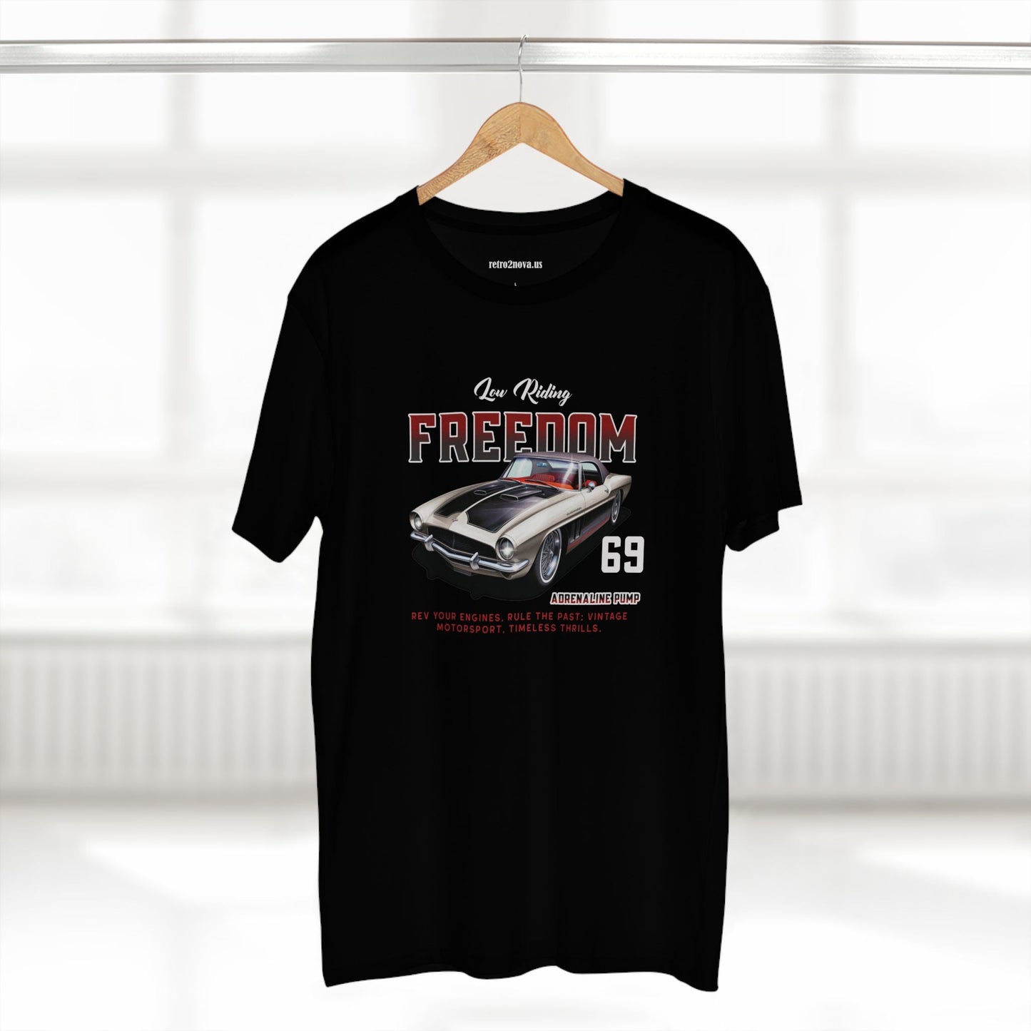 Retro Car Shirts Vintage Car Graphic Tee Unisex Premium Cotton Art Design RC8 Collection