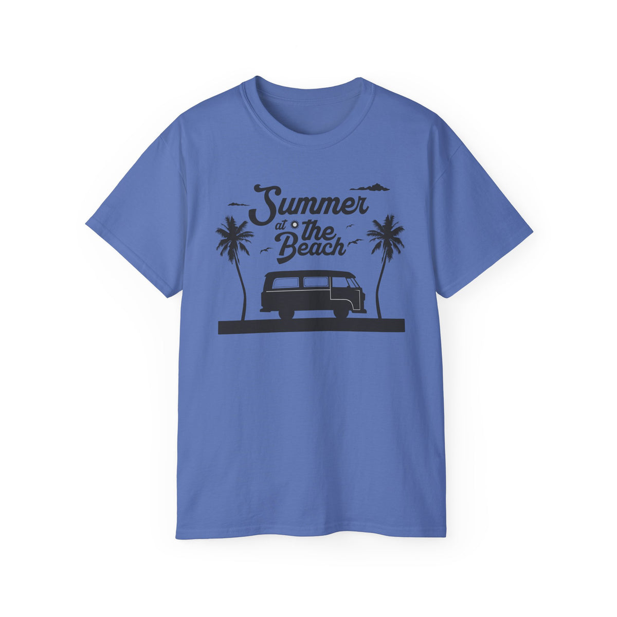 Summer at the Beach Van Tee | Surf Camper Palm Tree Shirt