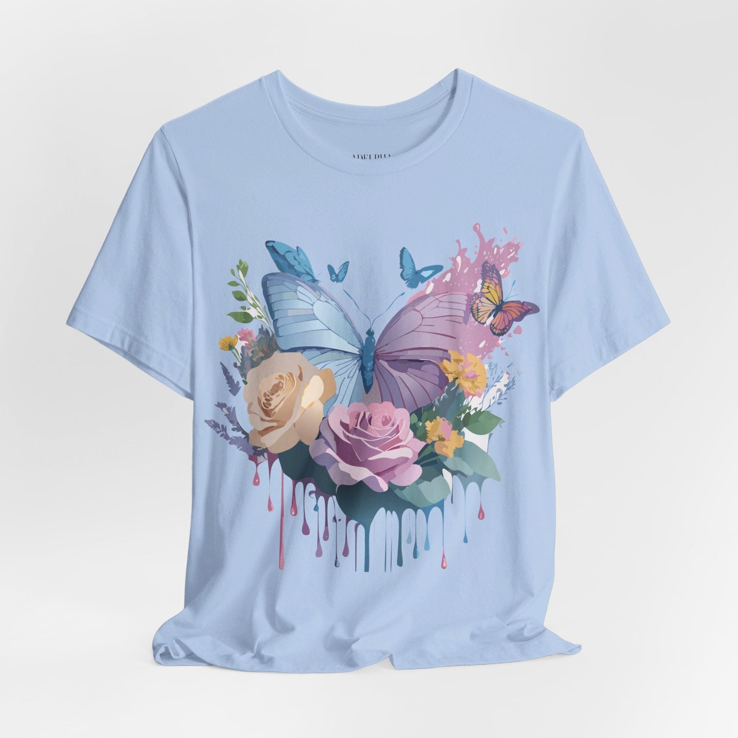 Butterfly Graphic Tee Unisex Jersey Short Sleeve Shirt Adelpha Art Design