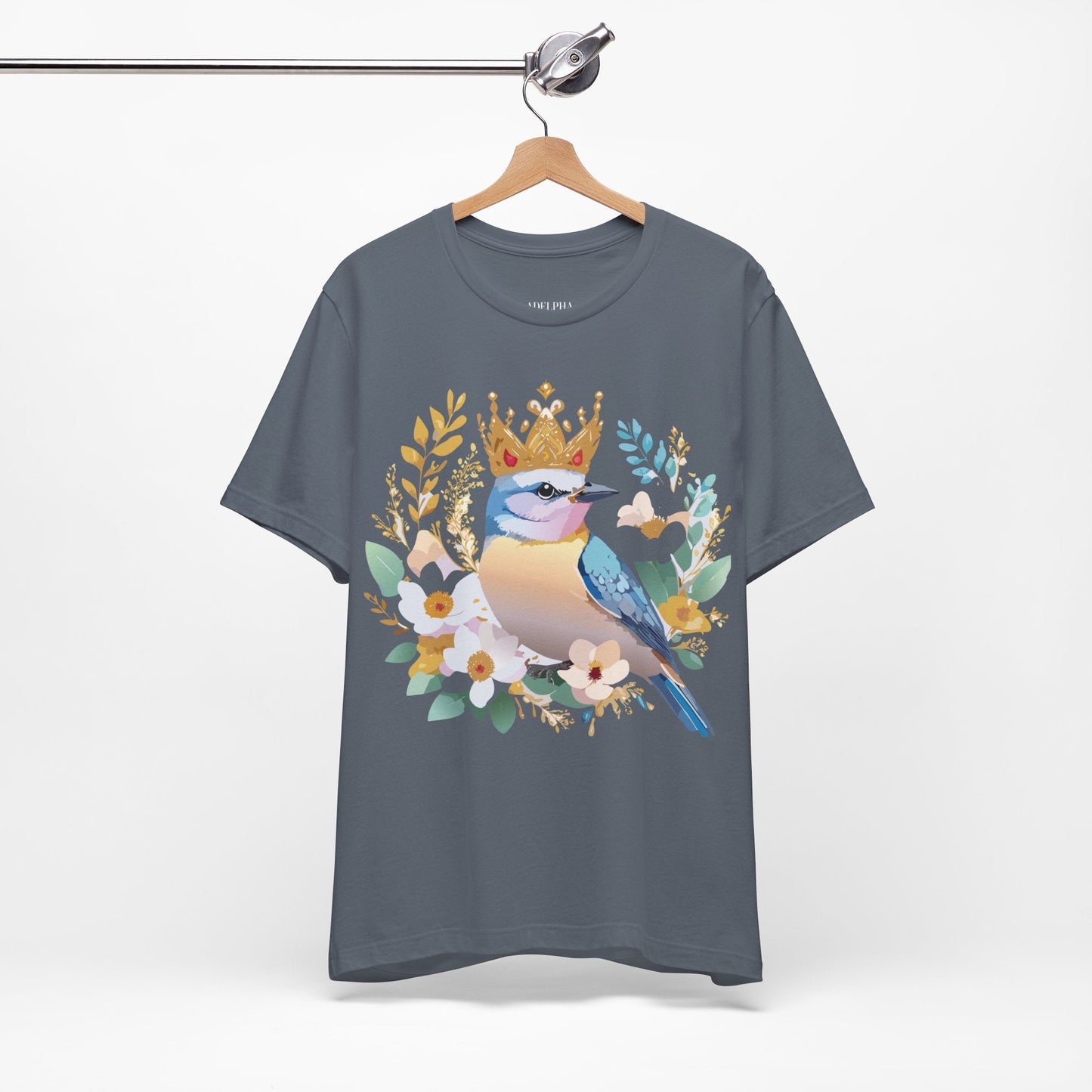 Medallion Shirt Graphic Tee Unisex Adelpha Art Design Vintage Inspired Short Sleeve