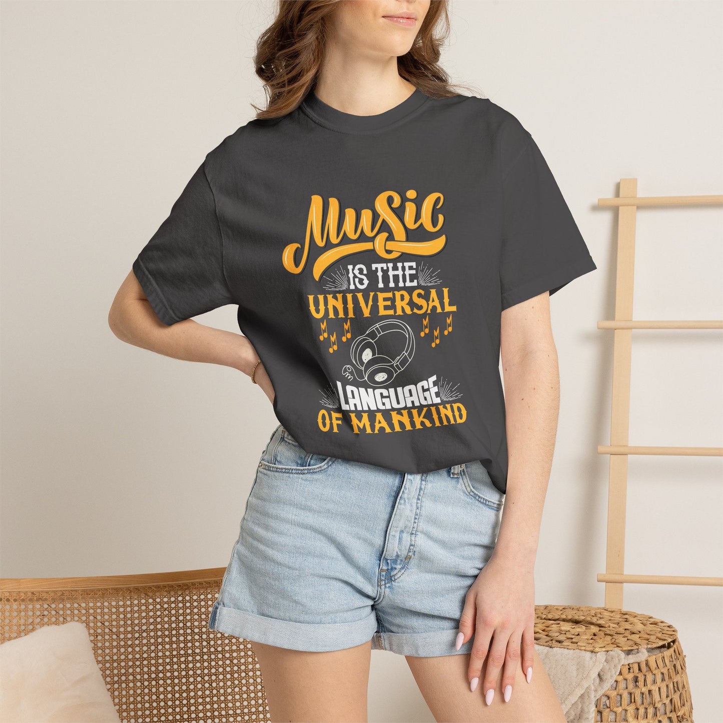 Music Graphic Design Unisex Cotton T-shirt 063