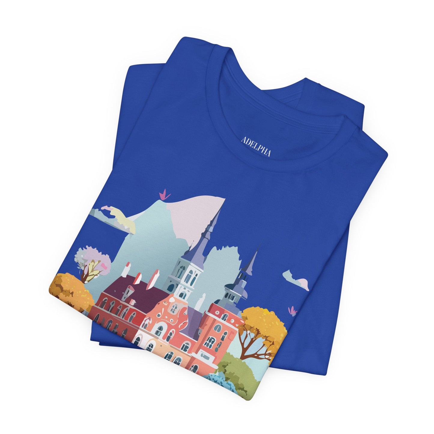 Germany Tourist Shirt Graphic Tee Unisex Vintage Inspired Design Adelpha Short Sleeve