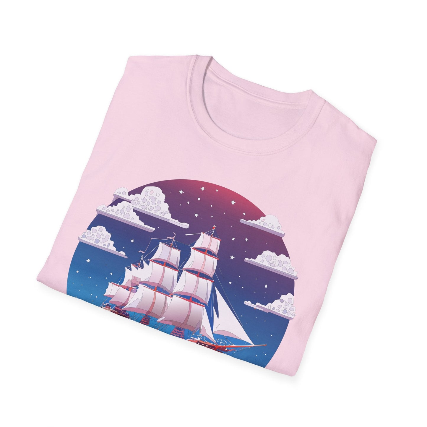 Ship T Shirt Frigate T Shirt Vessel Tee Shirt Unisex Softstyle 100 Percent Ring Spun Cotton