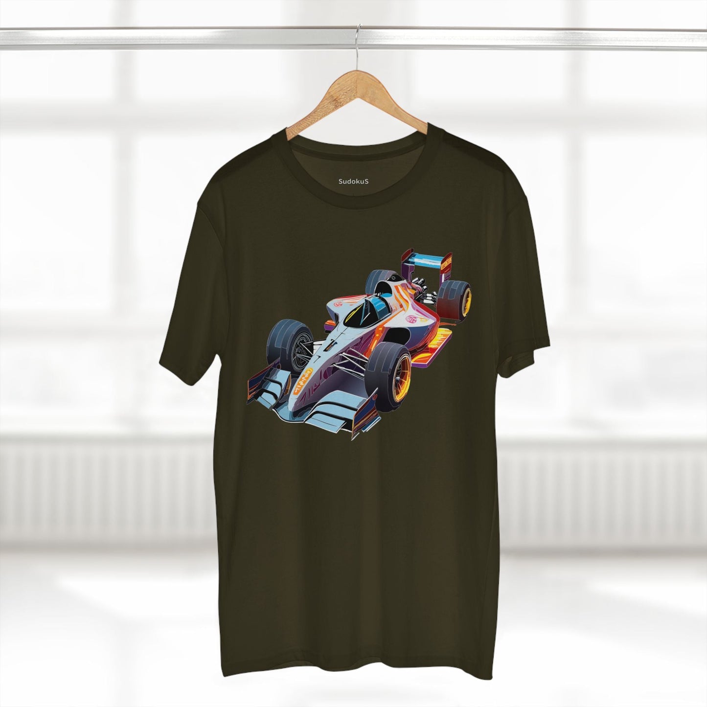 Car Graphic Unisex 100 Cotton Staple Tee 11