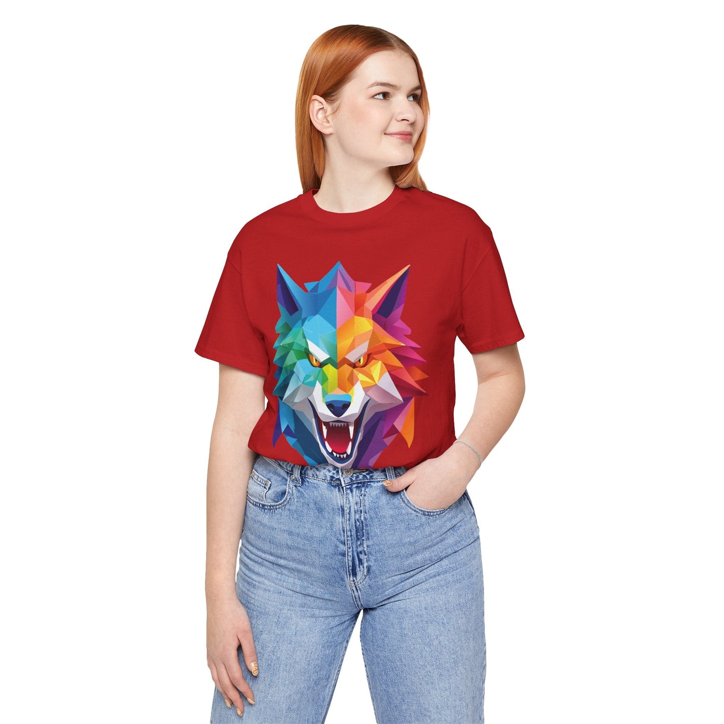 Unisex Animal Shirt Art Design Tee With Animals Wild Animals Shirt Short Sleeve