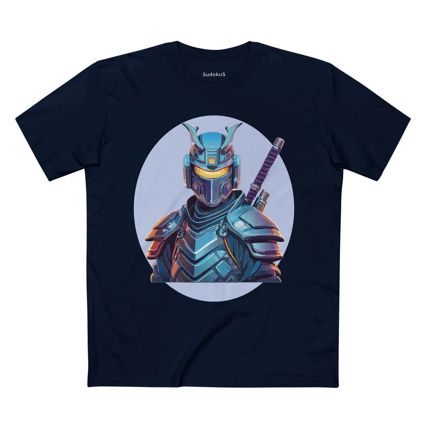 Samurai Graphic Unisex 100 Cotton Staple Tee 12