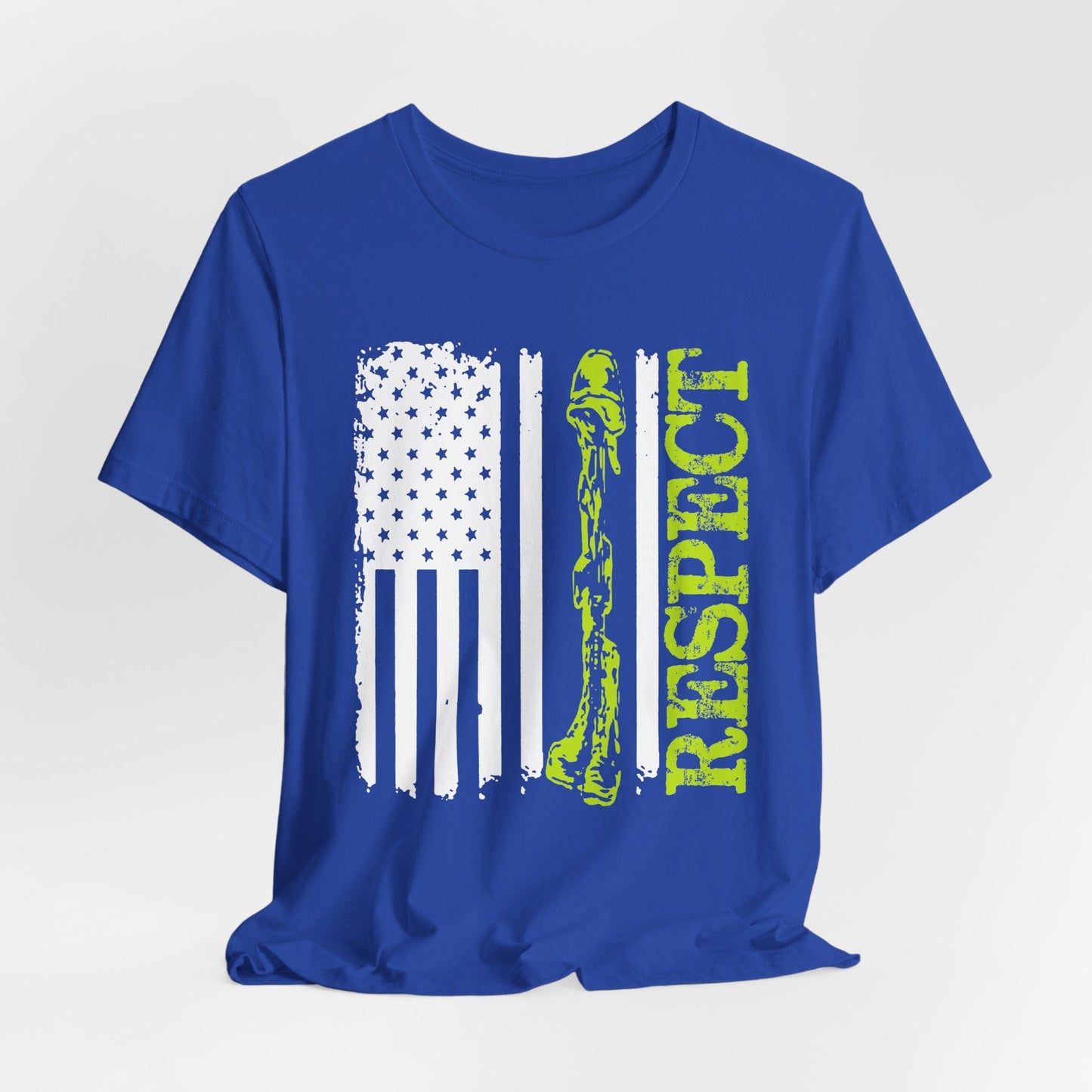 Army Veteran Patriotic Graphic Design Unisex Cotton T-Shirt v57