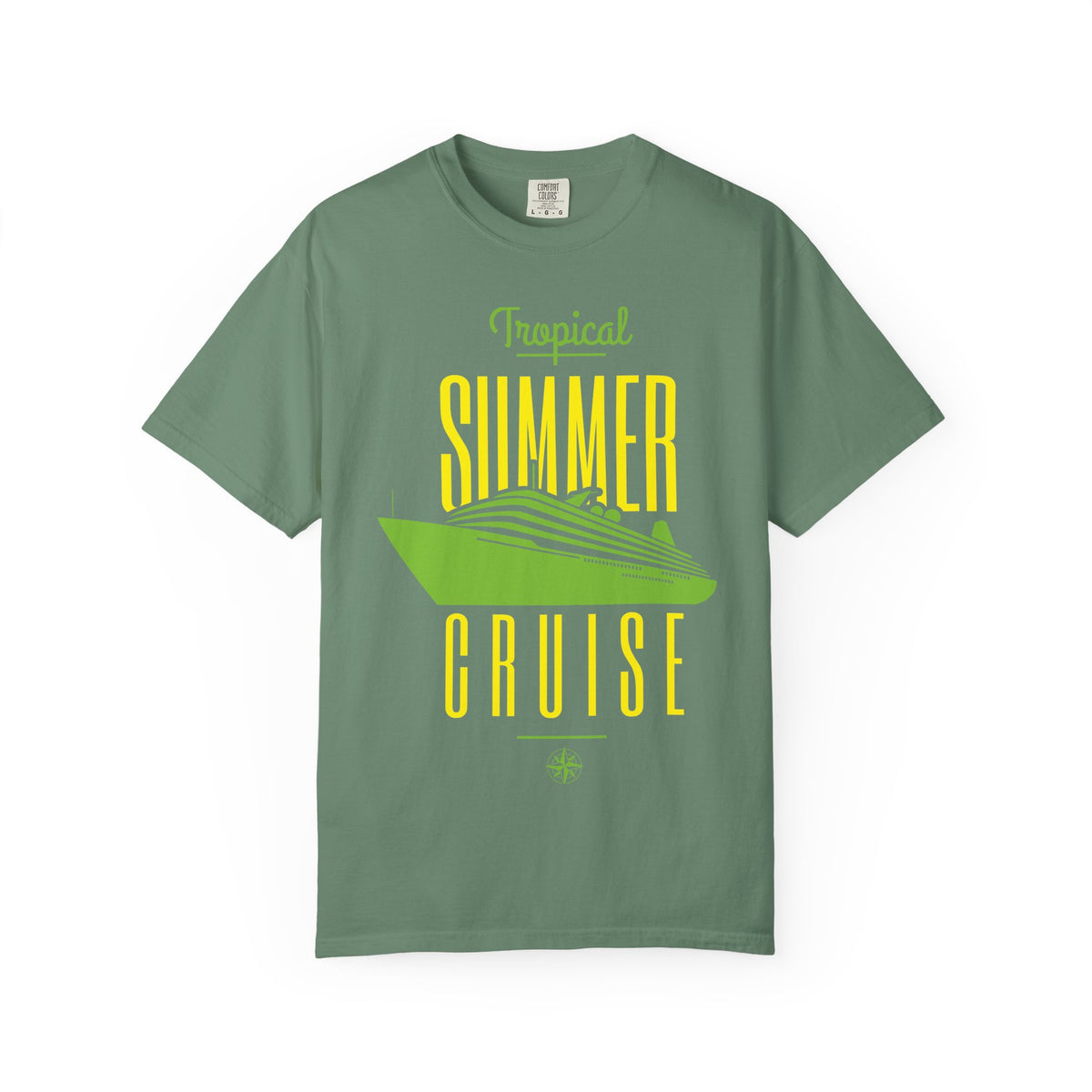 Unisex Garment-Dyed T Shirt Relaxed Fit Comfort Colors 1717 100 Percent Ring-Spun US Cotton