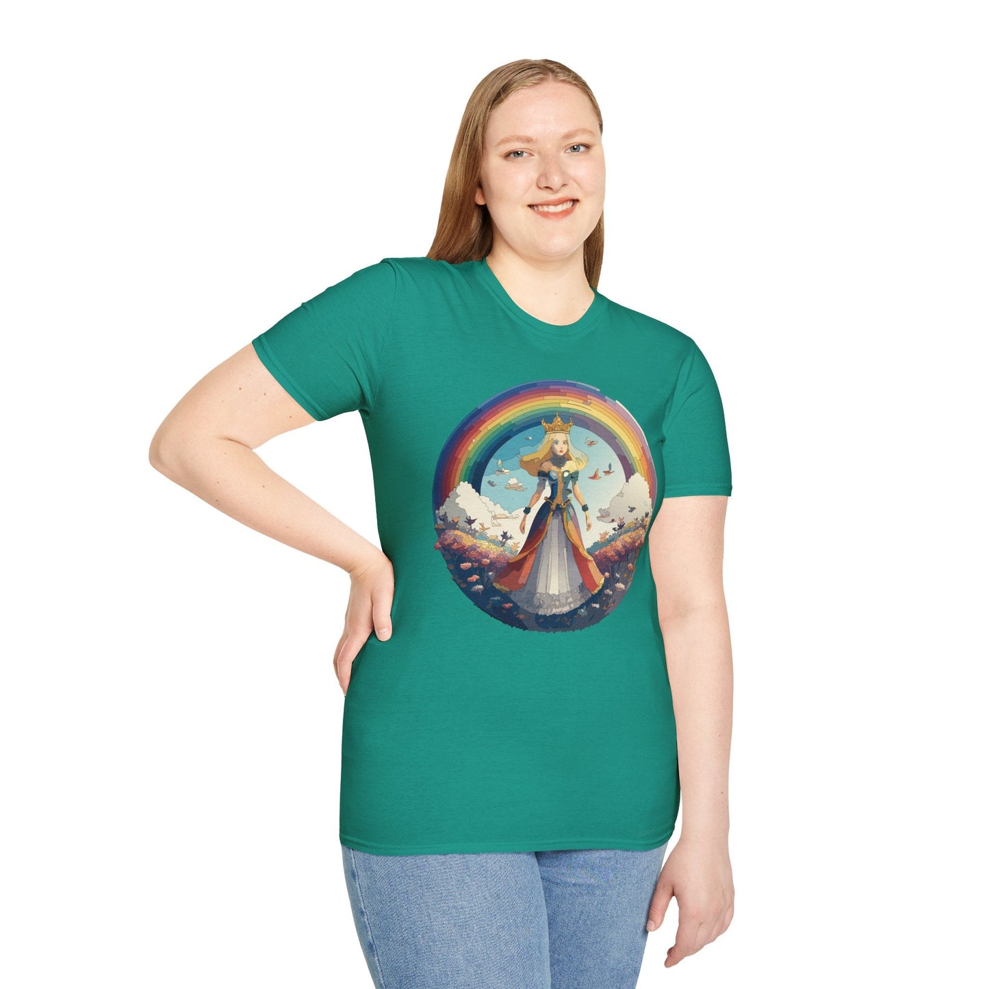 Womens Graphic T Shirts Art Design Shirt Unisex Softstyle Tee 100 Percent Cotton Gildan 64000