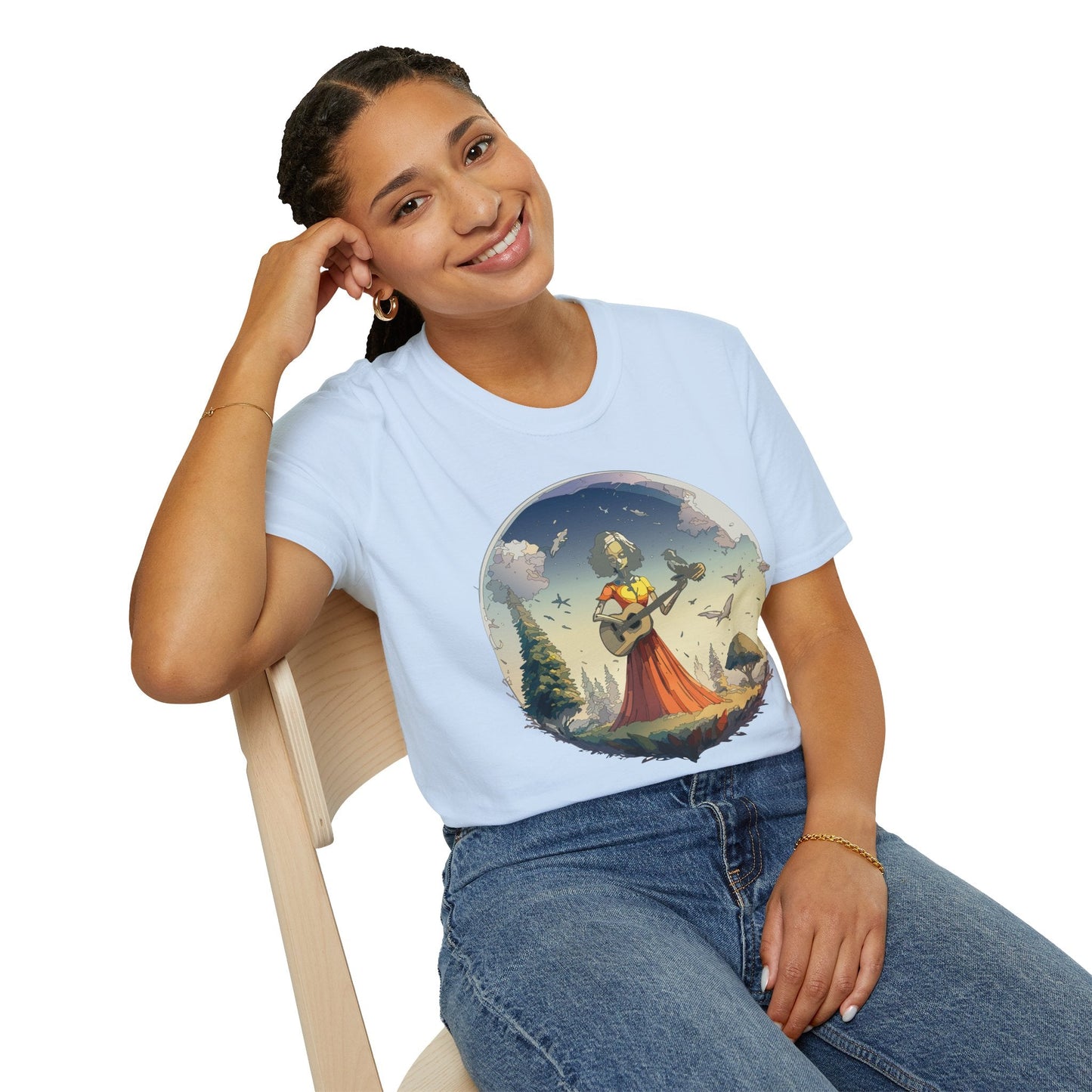 Womens T Shirts Ladies Graphic Tees Art Design Shirt Gildan Softstyle Tee Collection