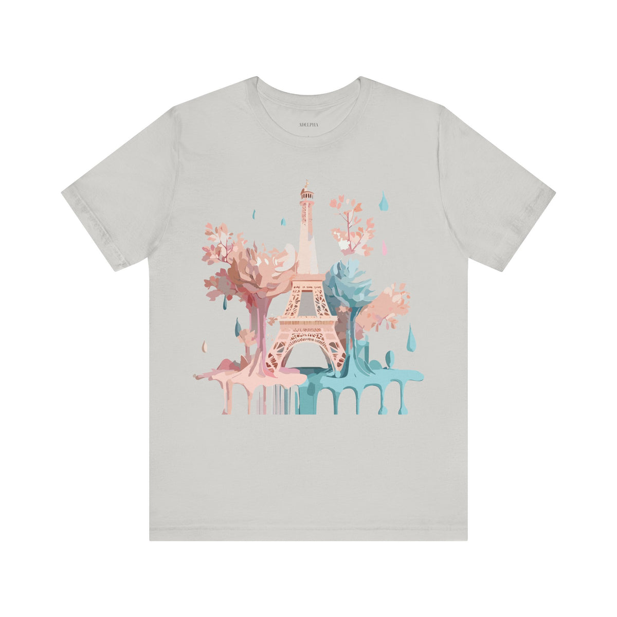 Unisex Cotton Bella+Canvas Tee with Paris