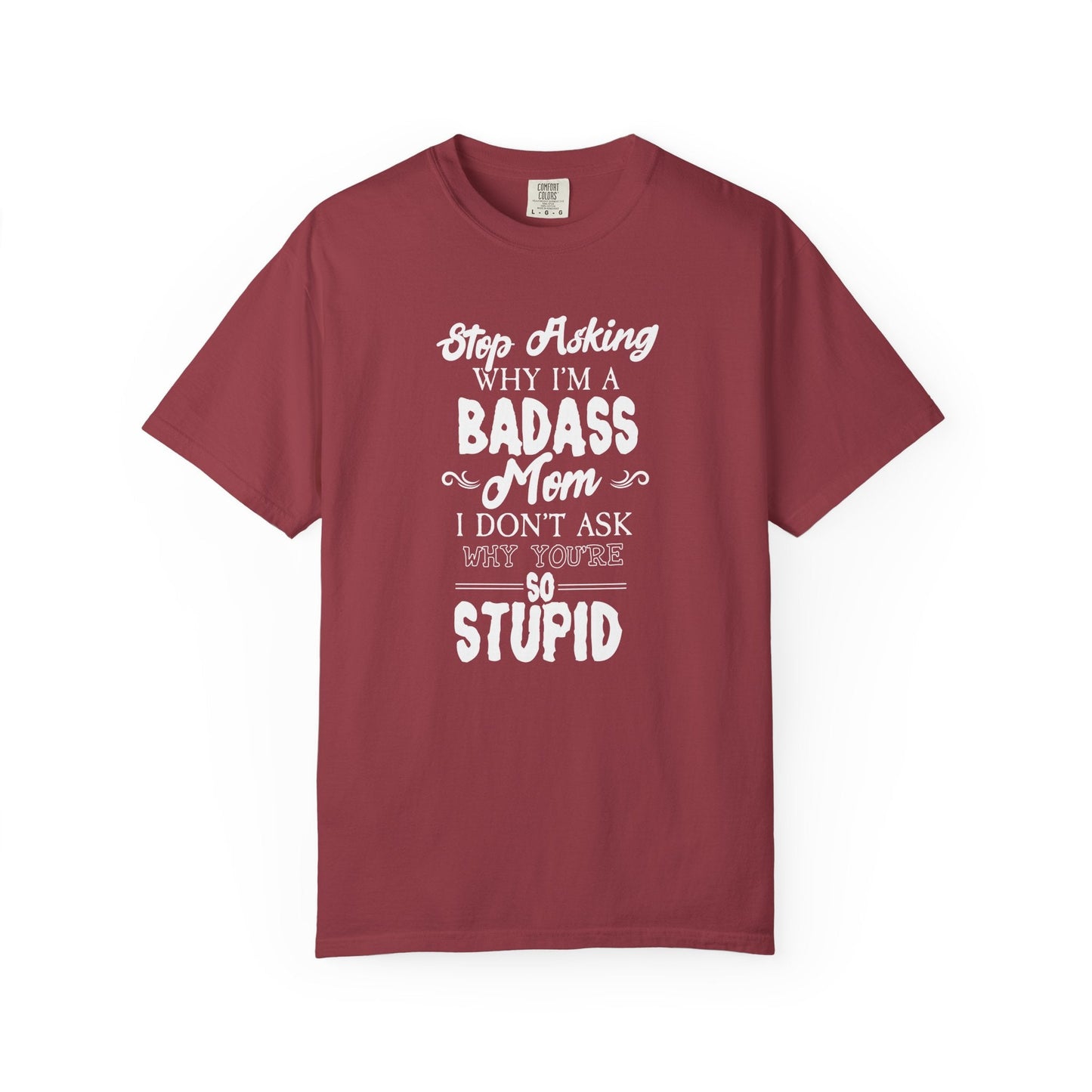 Mom T-shirt Mother's Day Mama Tee Unisex Comfort Colors Garment-Dyed Cotton h39