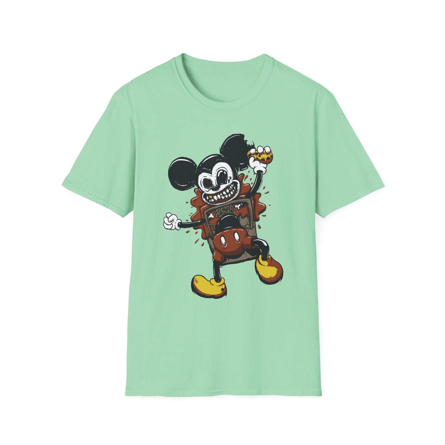 Cartoon T Shirt Animation Tee Unisex Gildan Softstyle 64000 100 Percent Cotton Comfort