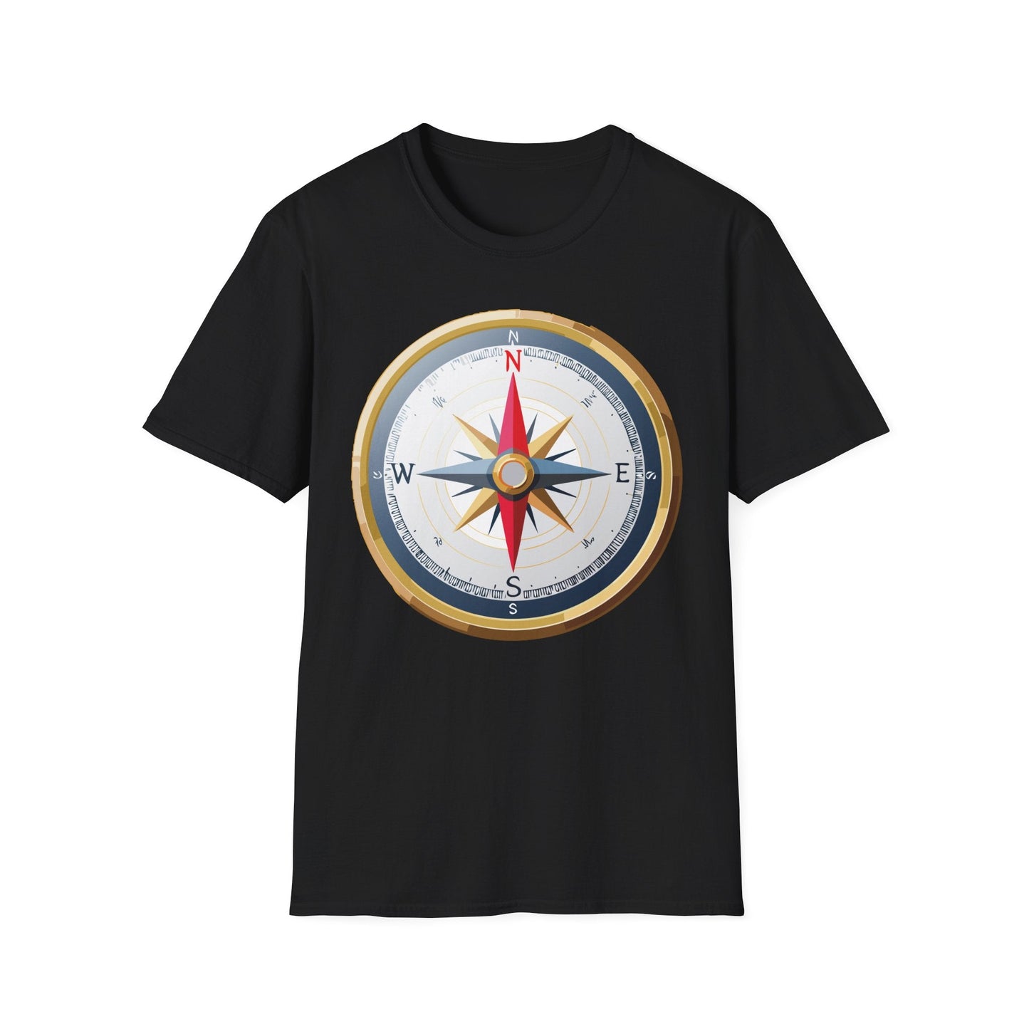 Compass Navigator Graphic Tee Unisex 100 Cotton 22