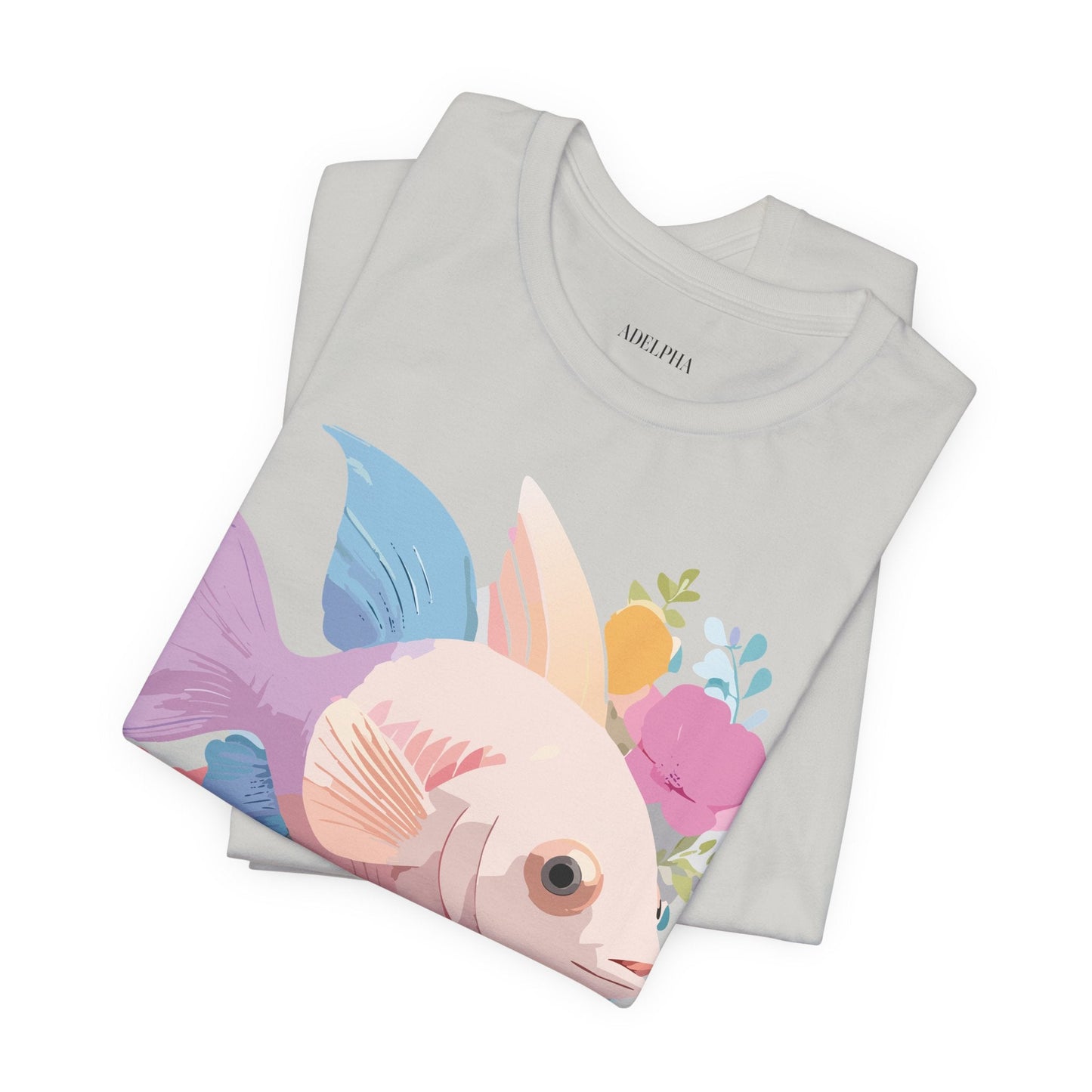 Adelpha Graphic Unisex Tee With Vintage Inspired Artwork Short Sleeve Premium Quality Cotton