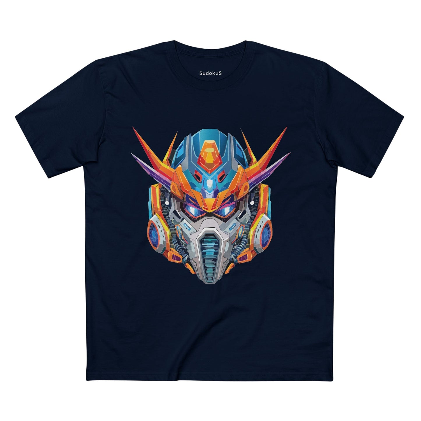 Cyborg Robot Graphic Unisex 100 Cotton Staple Tee 14