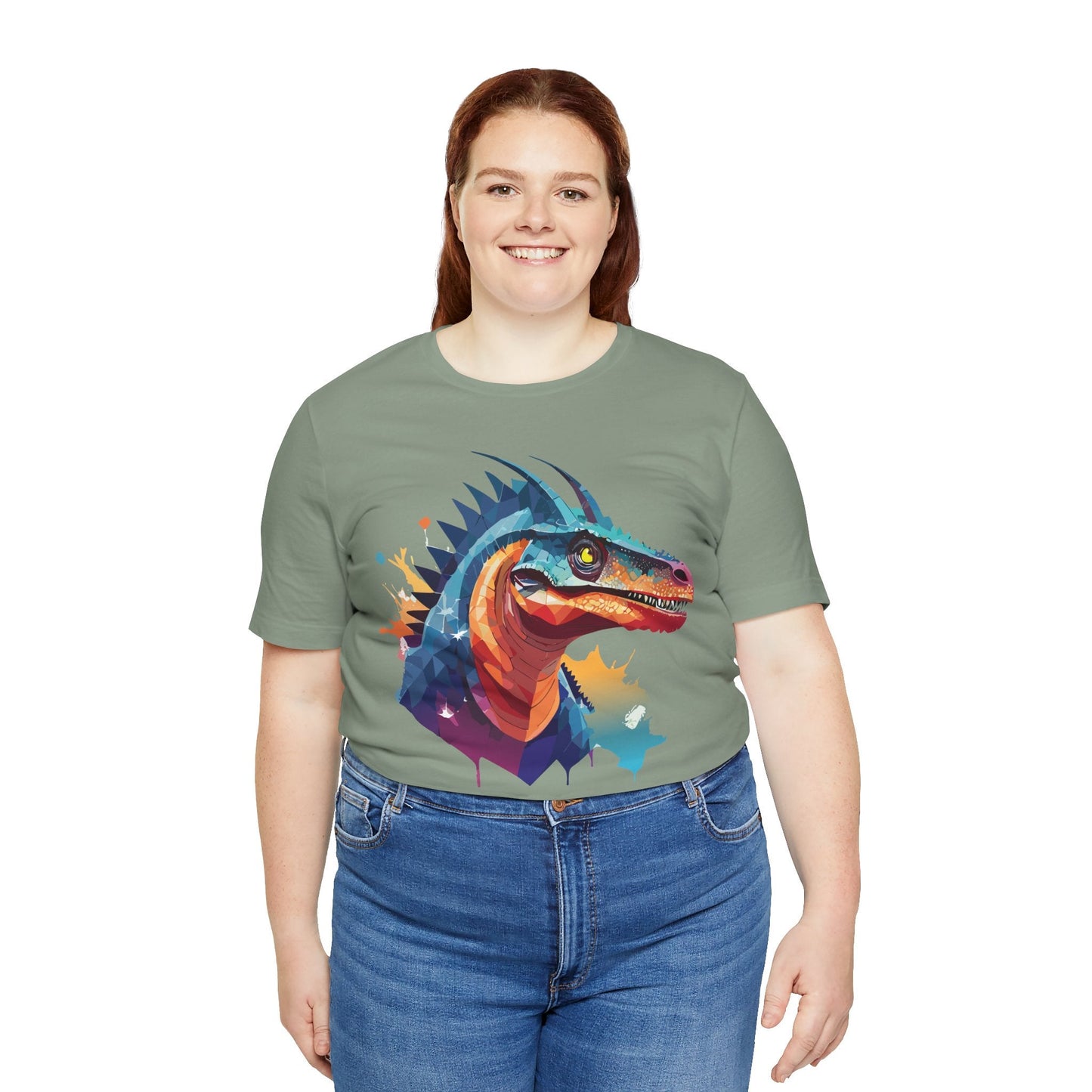 Unisex Animal Tee Shirt With Animals Art Design Wild Animals Shirt For Everyday Wear