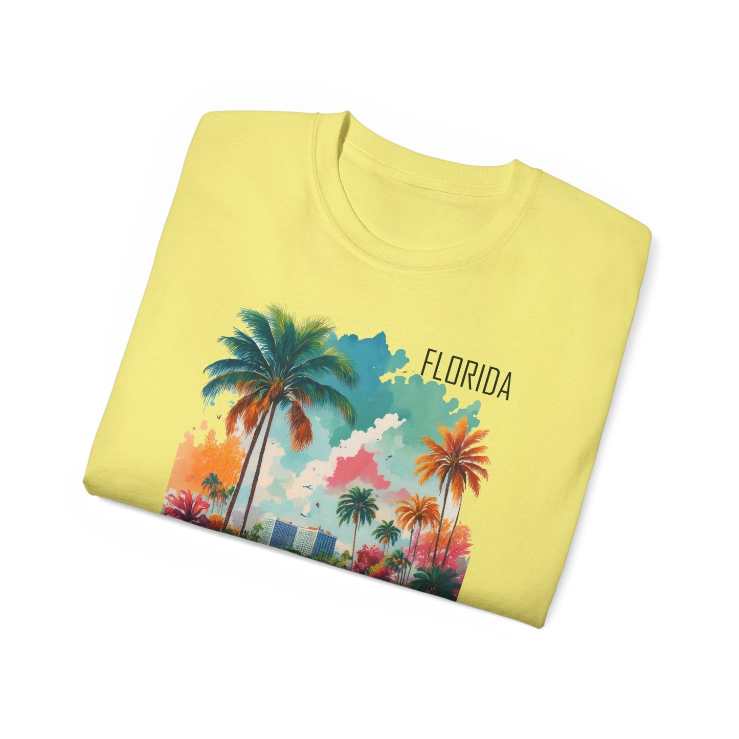 Florida Graphic Unisex Cotton T‑Shirt 2