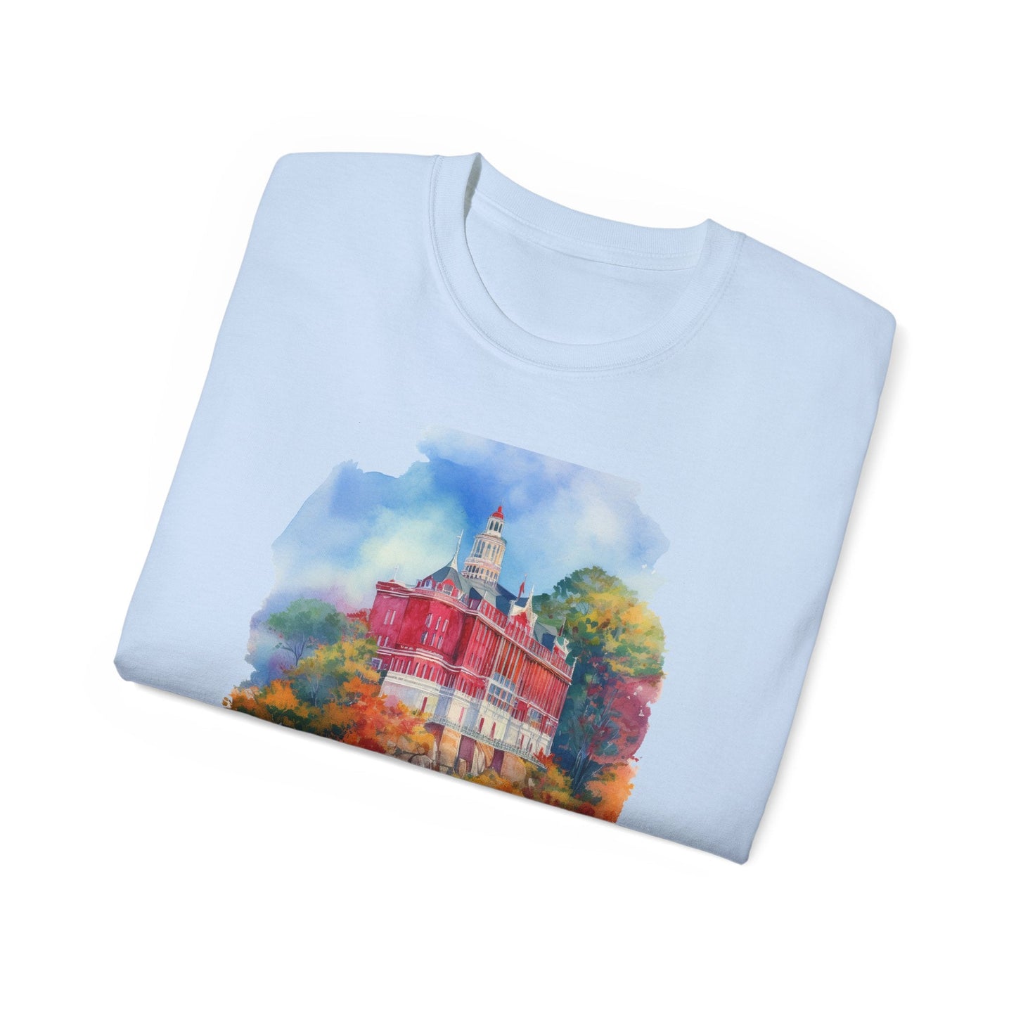 Connecticut Graphic Unisex Cotton T‑Shirt 2