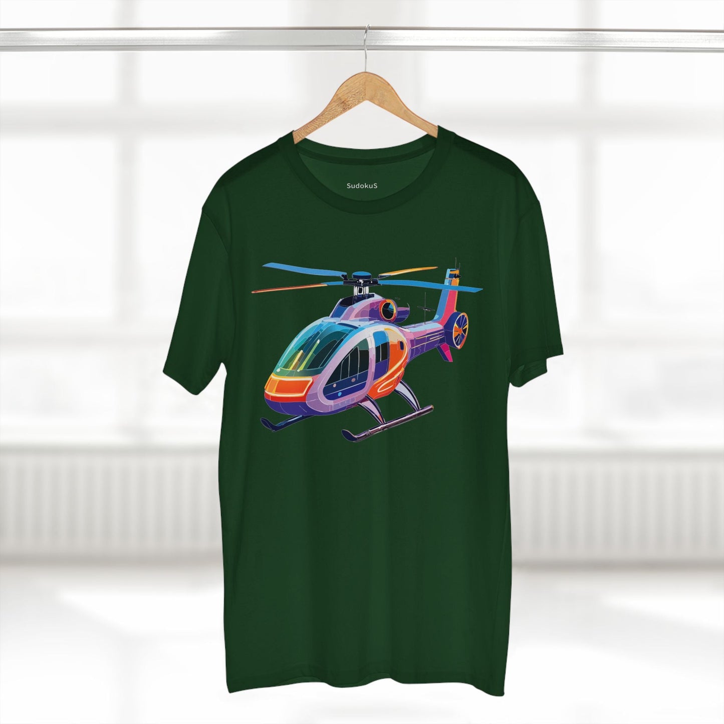 Chopper Graphic Unisex 100 Cotton Staple Tee 13