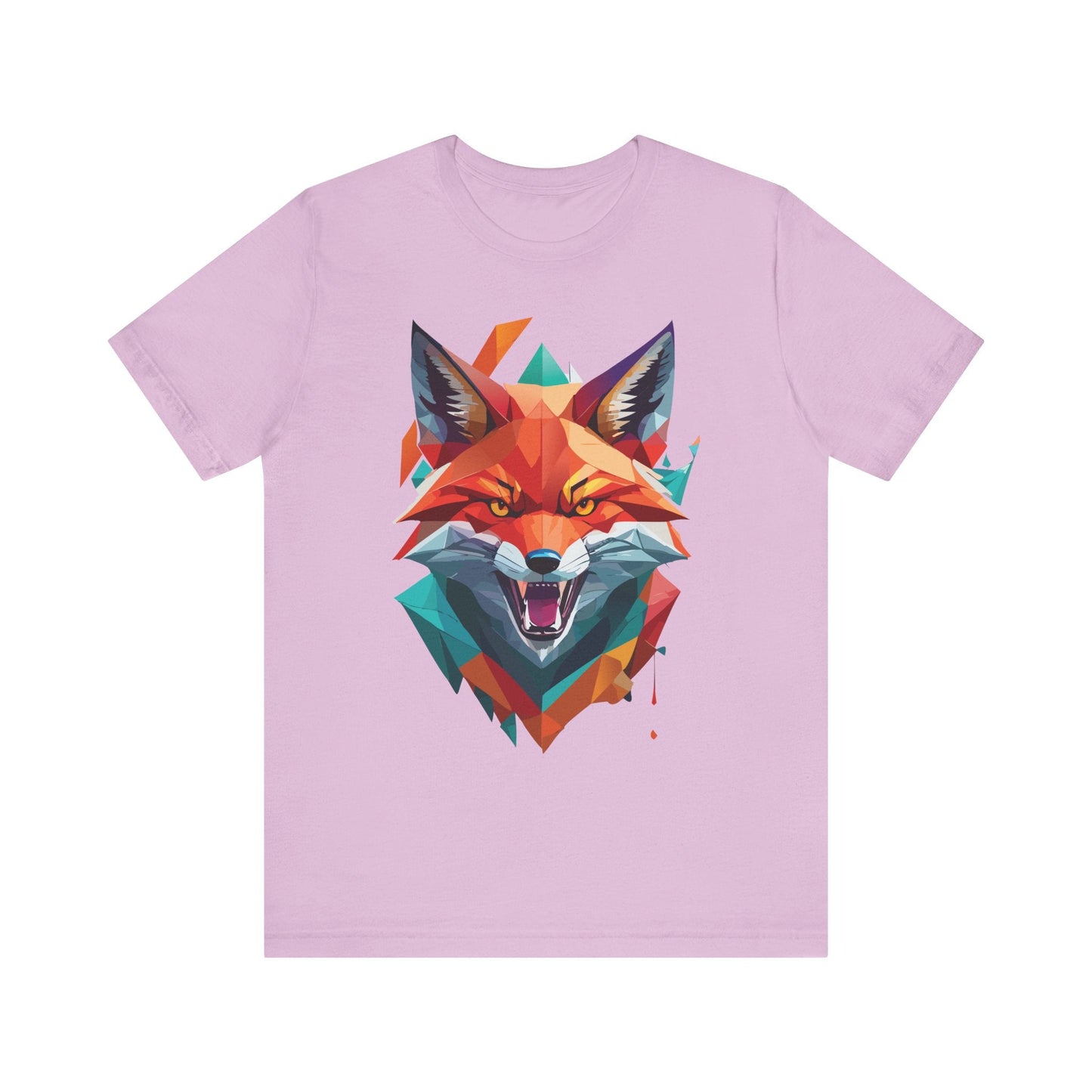 Unisex Animal Print Tee Shirt With Wild Animals Art Design For Men Women Soft Cotton