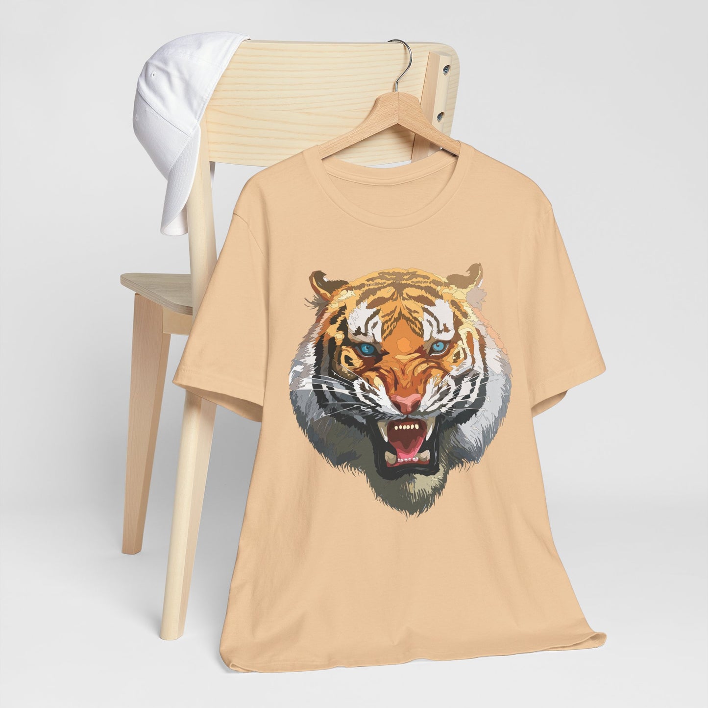 Tiger Shirt, Animal Shirt, T-Shirt with Tiger, Art Design Tee, Wild Animals Tees, Safari T-Shirt, Graphic Design Tee 15